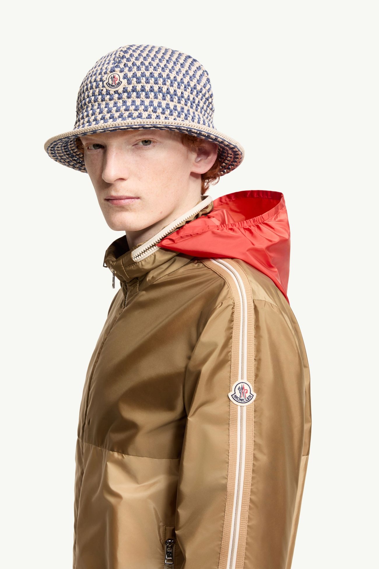 Veste de pluie Morenc à capuche Hommes Beige Moncler 1