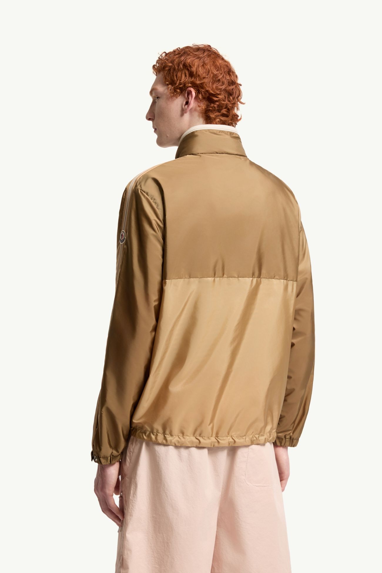 Morenc連帽雨衣 男士 米色 Moncler 4