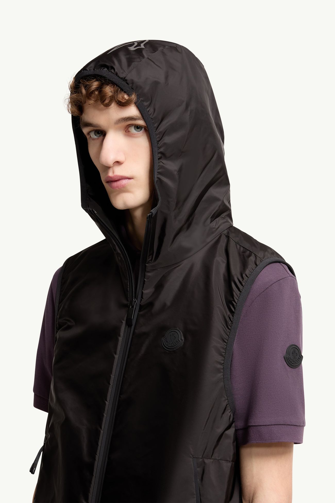 Gilet Moretan à capuche Hommes Noir Moncler 1