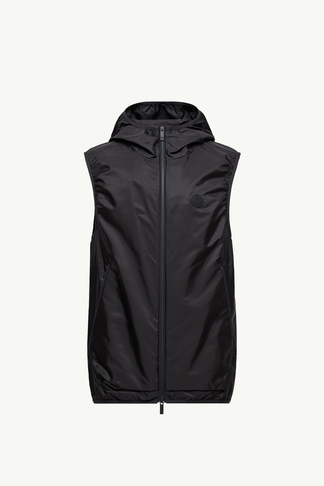 Moretan Hooded Vest Men Black Moncler 2