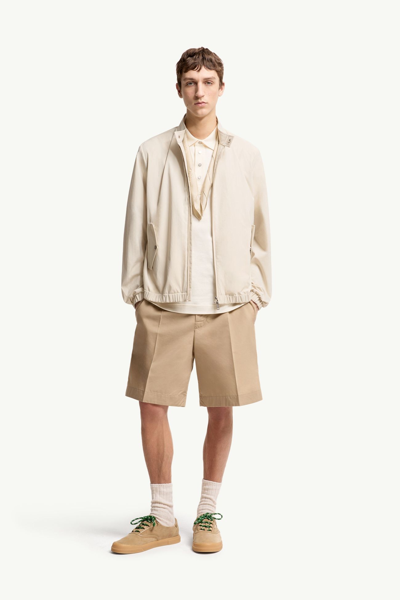 Typeray Jacket Men White Ivory Moncler 0
