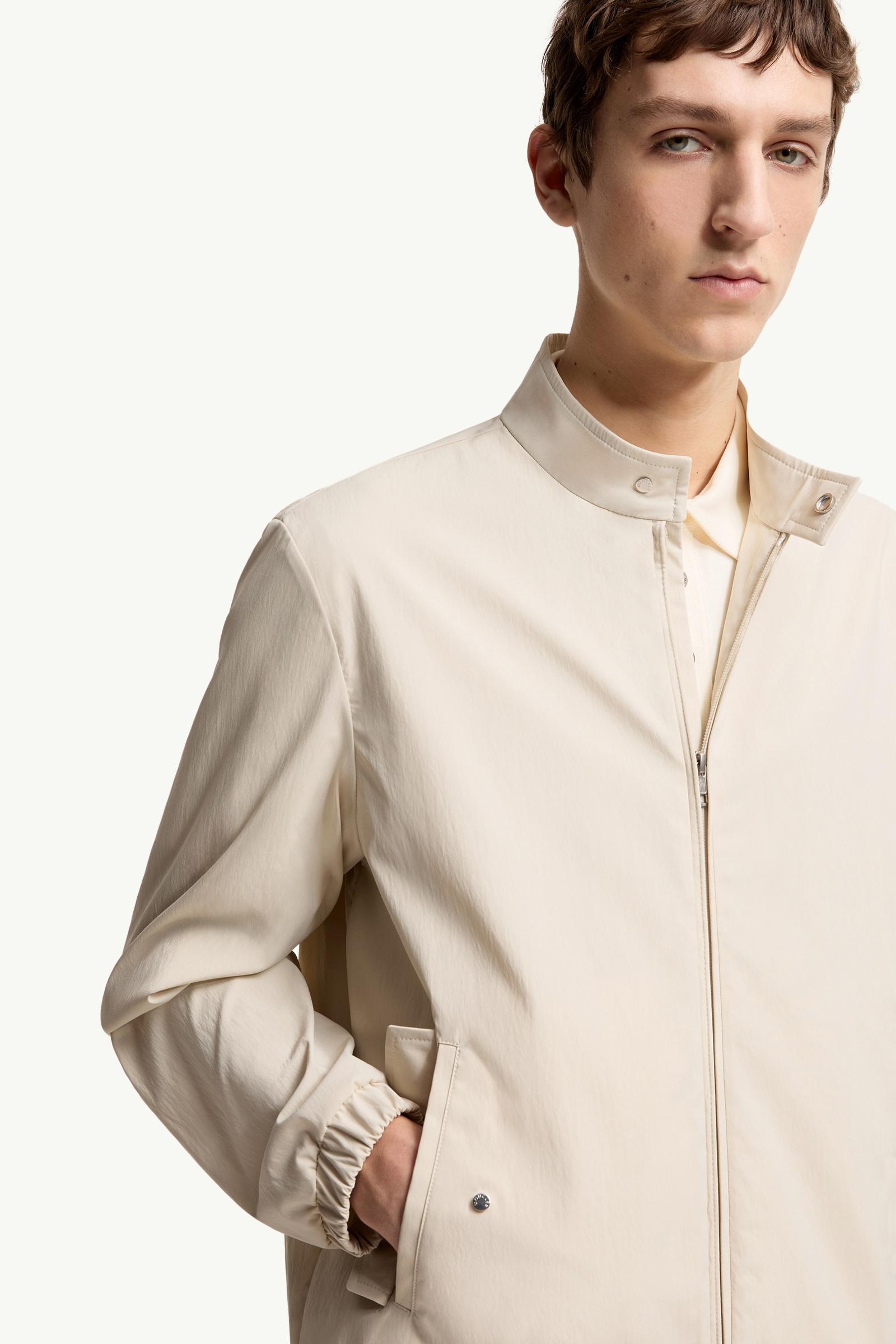 White Ivory Typeray Jacket - Windbreakers & Raincoats for Men