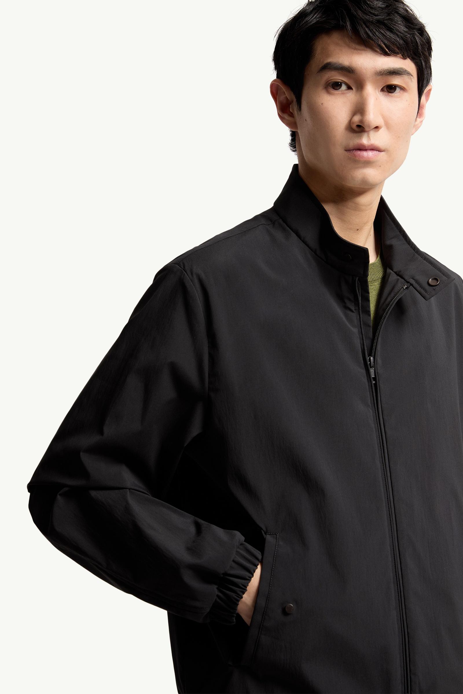 Black Typeray Jacket - Windbreakers & Raincoats for Men | Moncler US