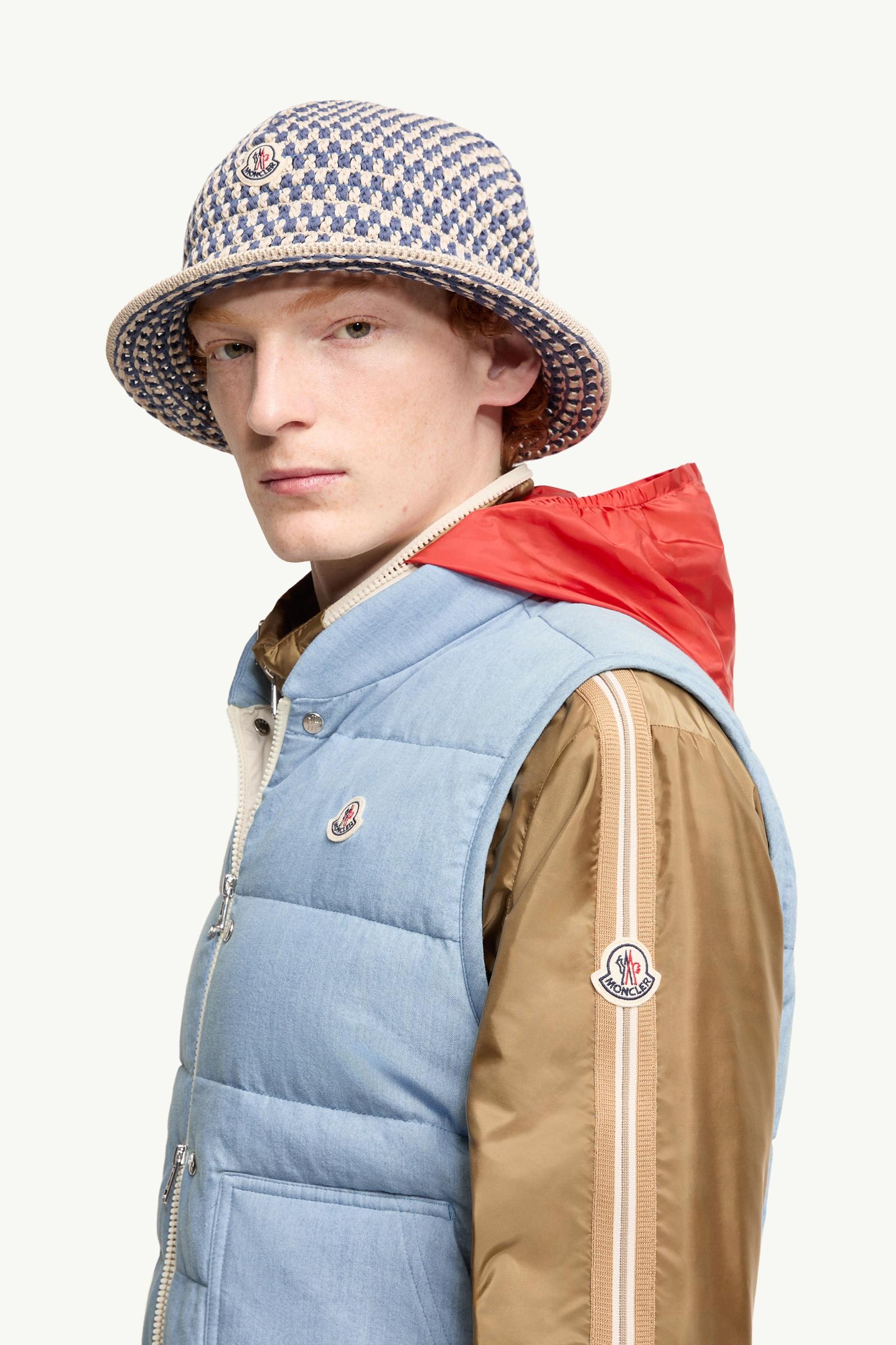 Light Blue Heceta Denim Down Vest - Vests for Men | Moncler US