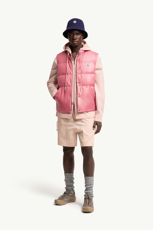 Doudoune sans manches Restigo Hommes Rose Vif Moncler 0
