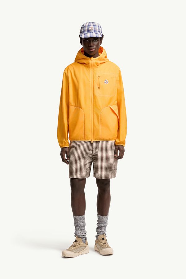 Terche Hooded Jacket Men Yellow Moncler 0