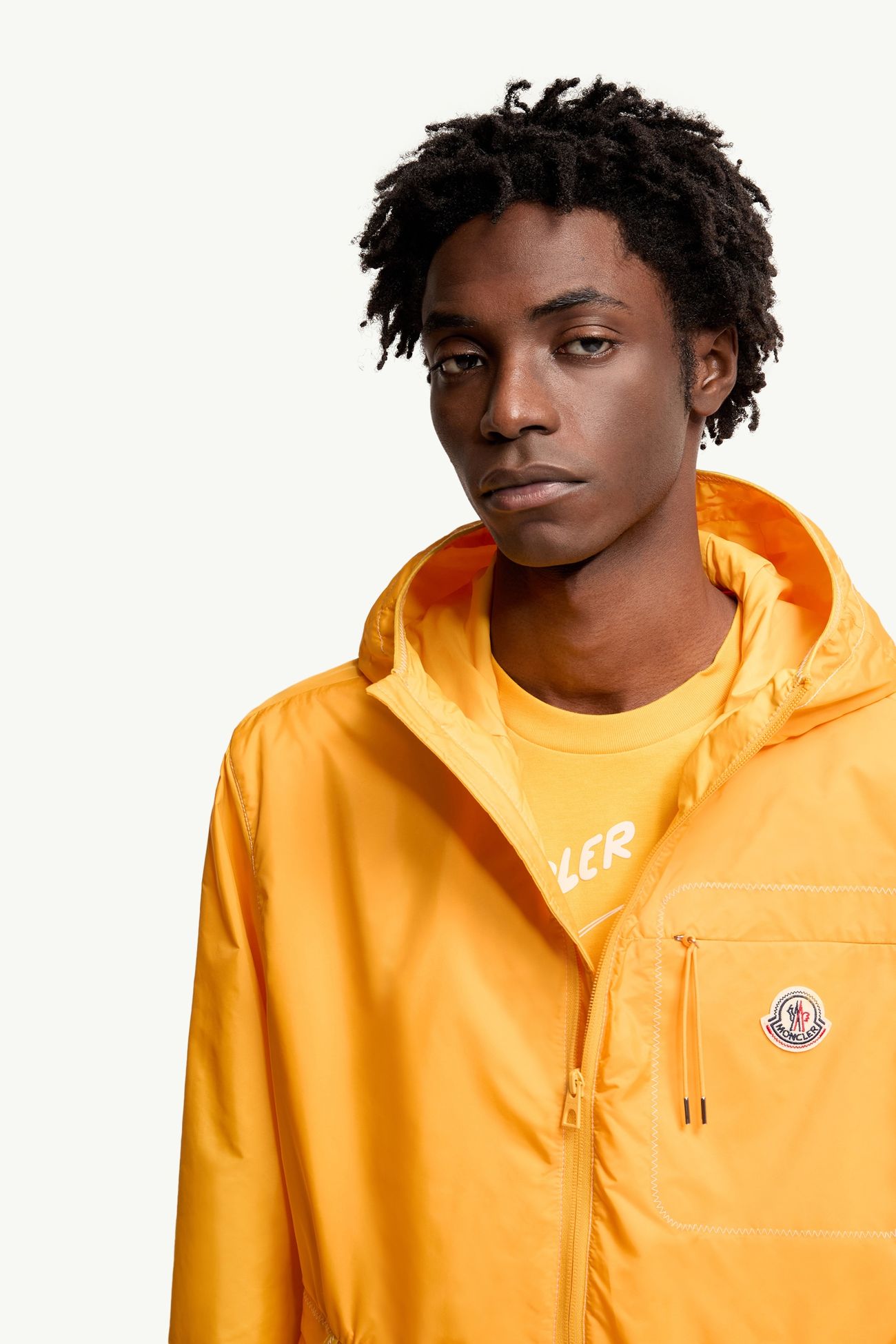 Terche 후드 윈드브레이커 남성 옐로 Moncler 5