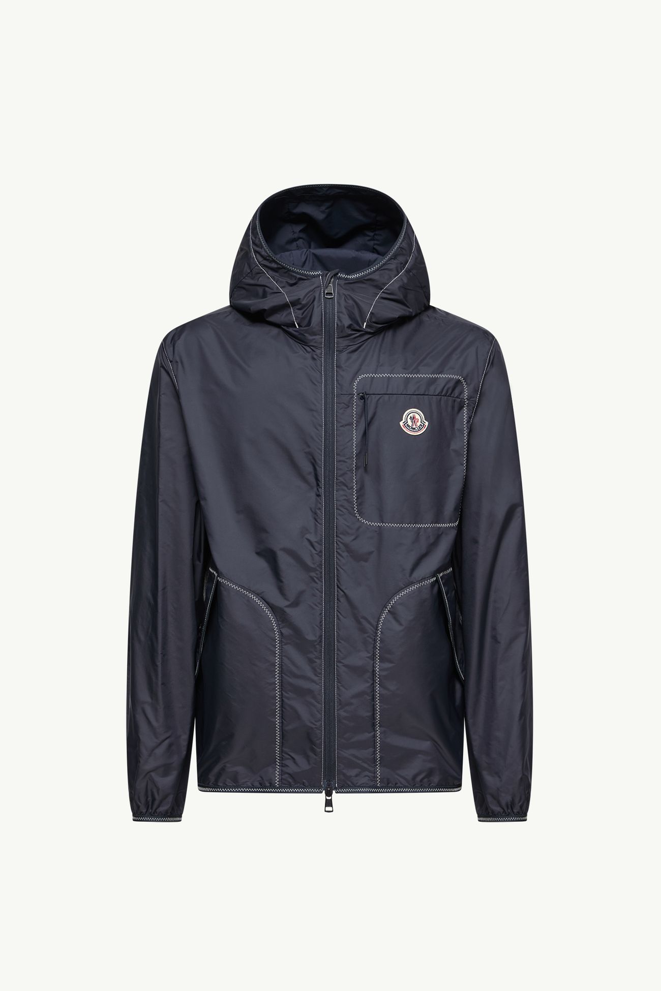 Terche男士连帽风衣夹克外套 男士 午夜蓝 Moncler 2