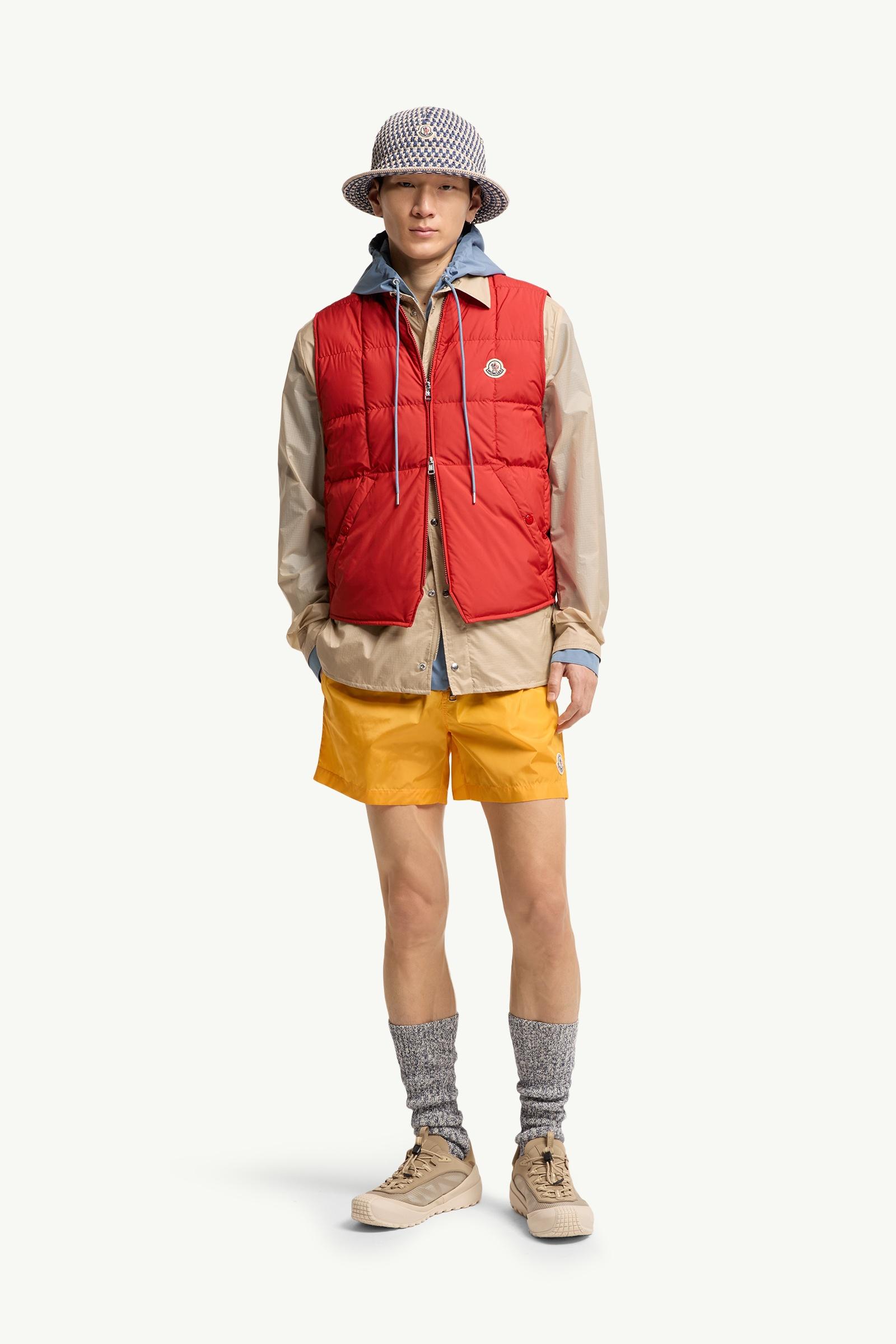 Elberton Square-Quilted Down Vest