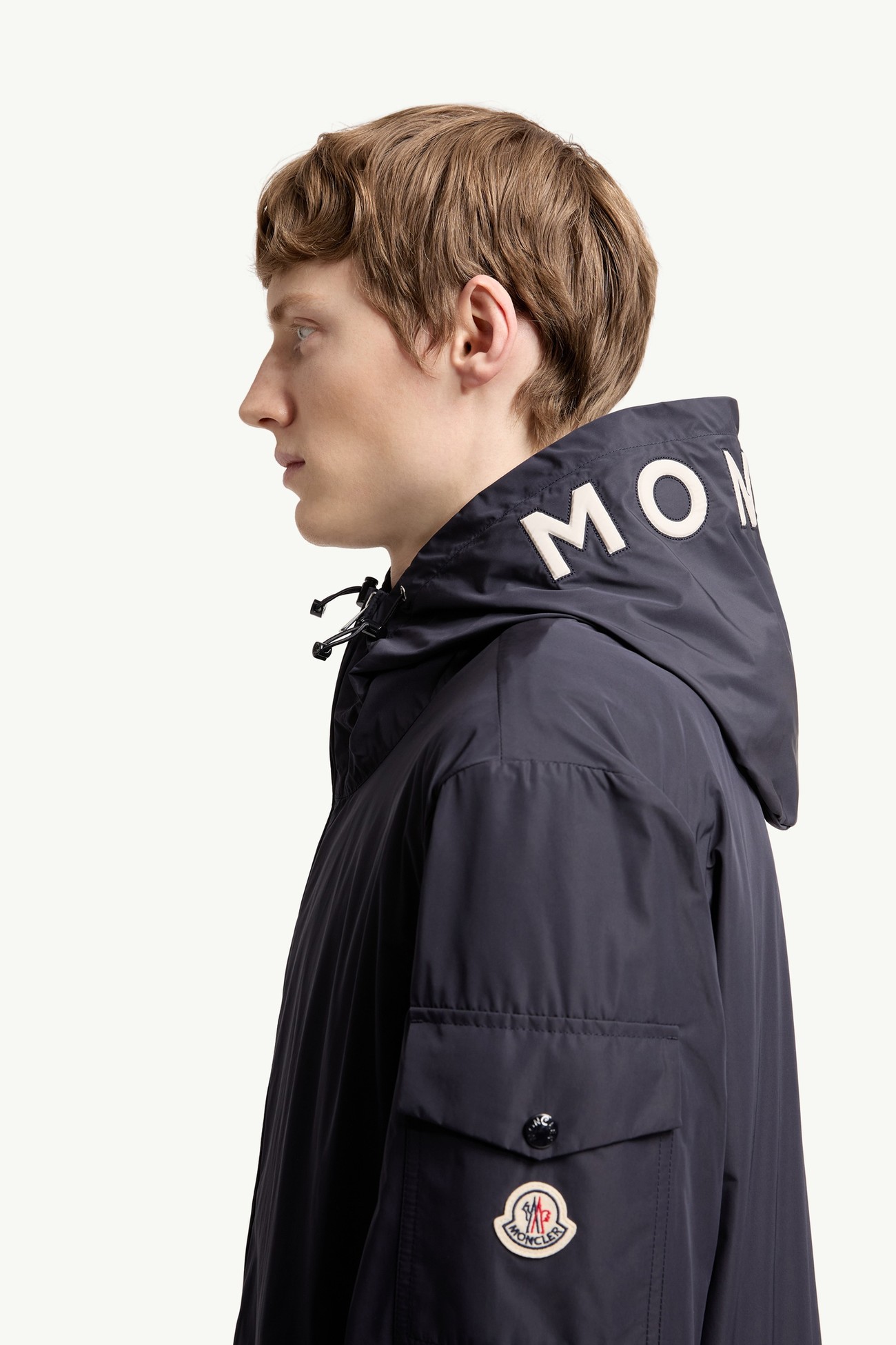Chaqueta con capucha Sassiere Hombre Azul marino Moncler 1