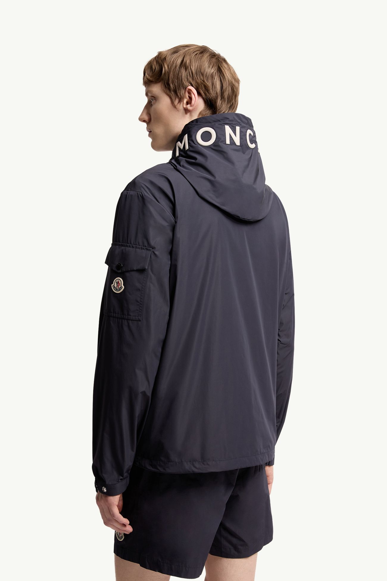 Sassiere 후드 재킷 남성 네이비 블루 Moncler 4