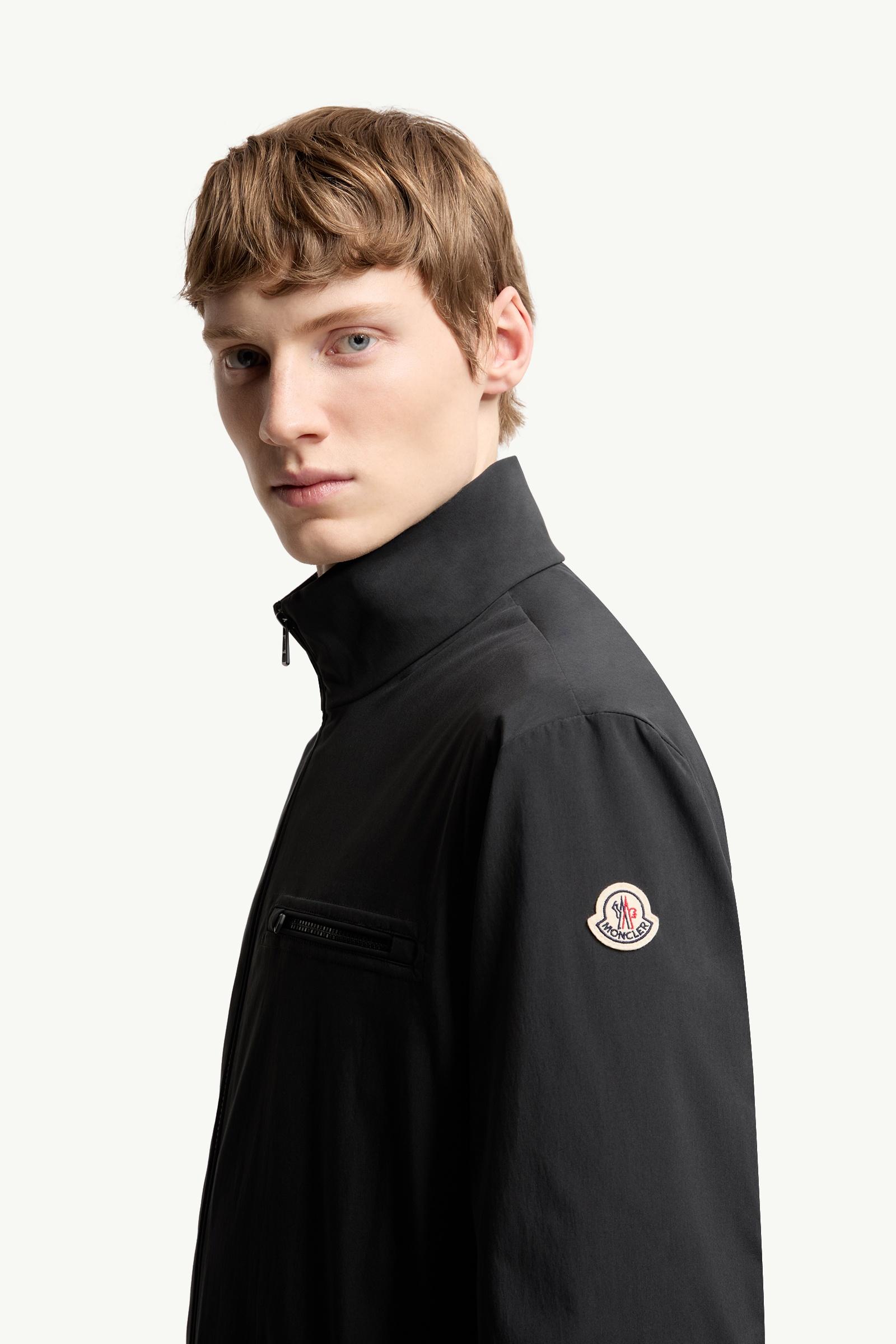 Black Danby Jacket - Windbreakers & Raincoats for Men | Moncler US