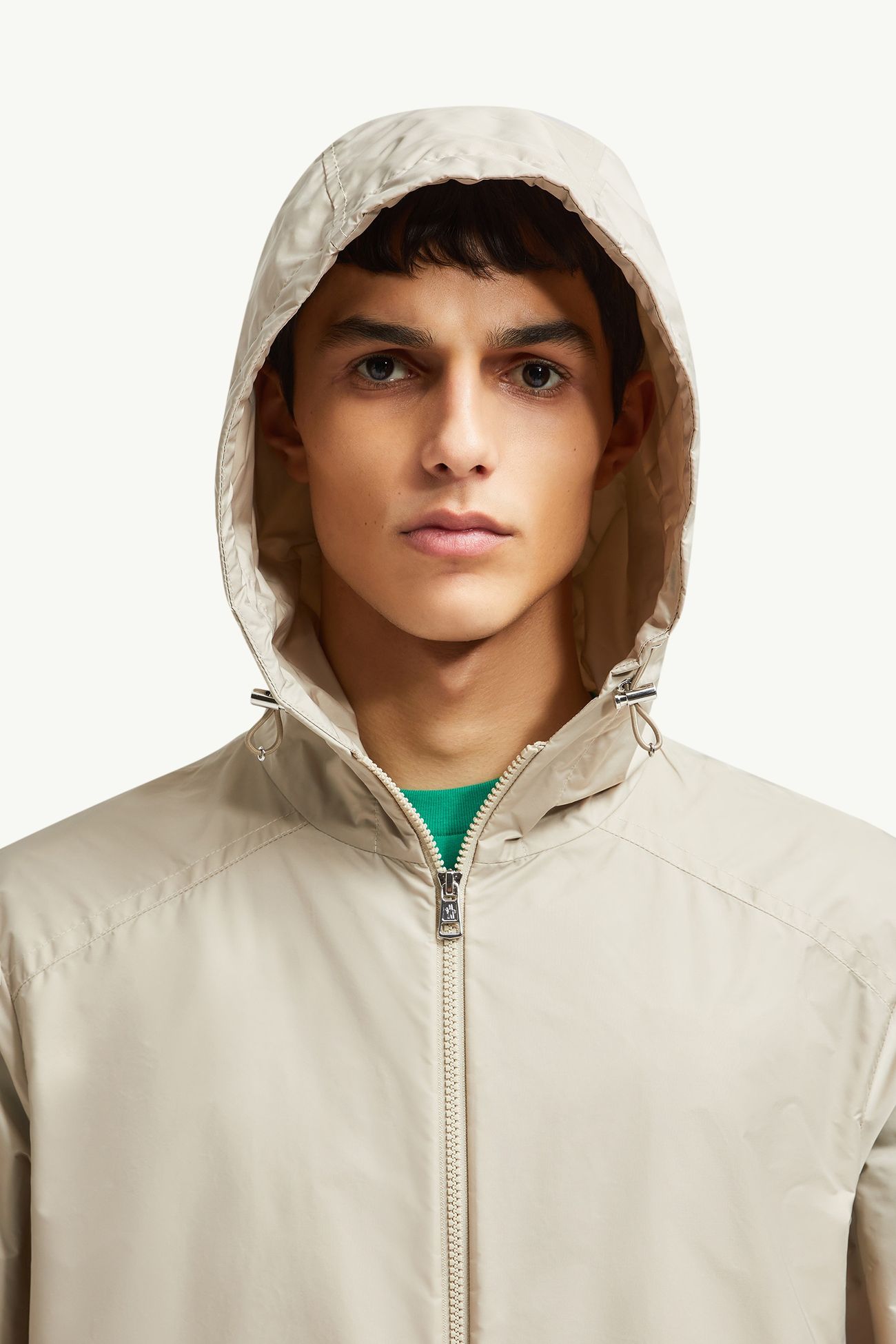 Etiache Hooded Jacket Men Light Beige Moncler 1