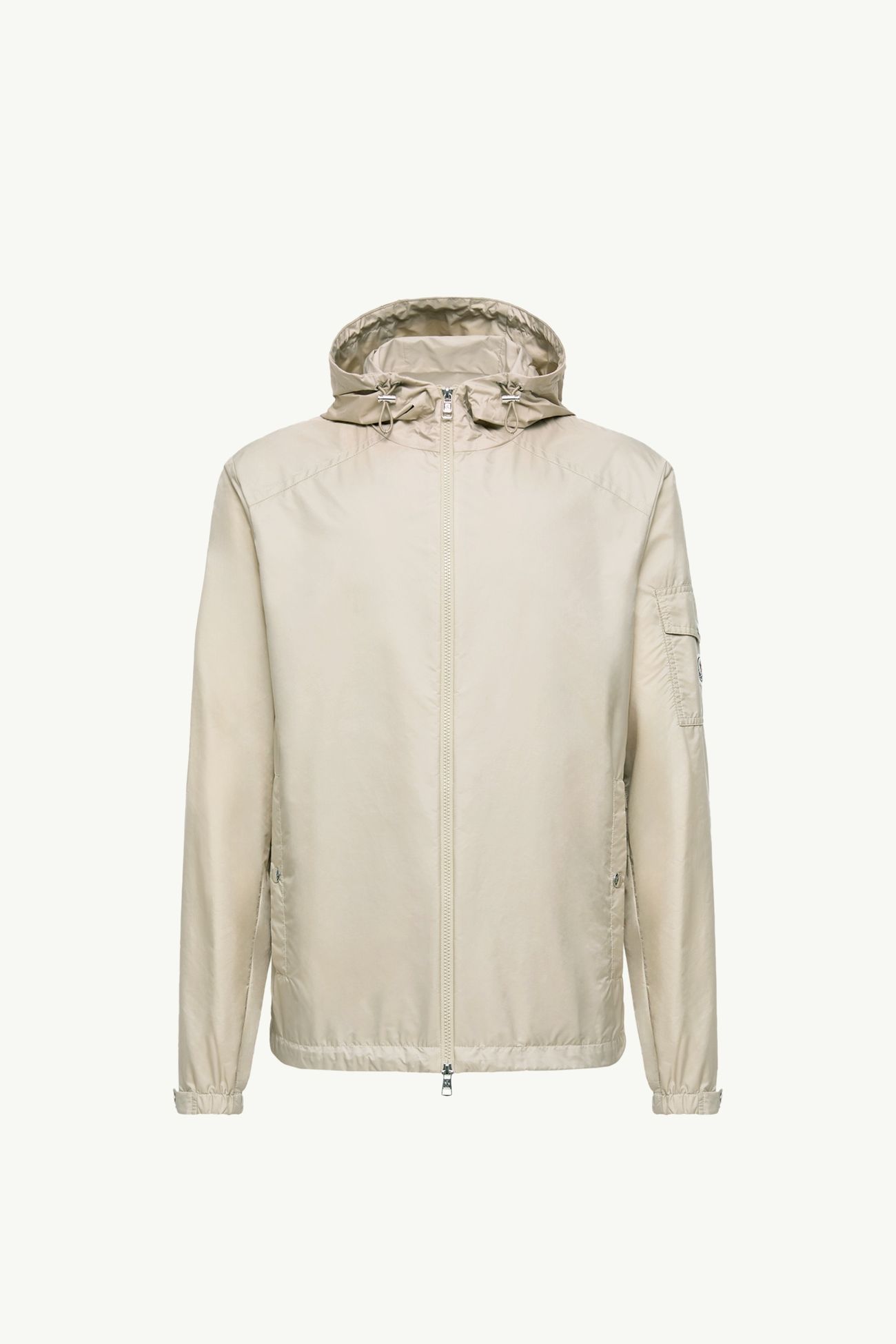 Etiache Regenjacke mit Kapuze Herren Hellbeige Moncler 2