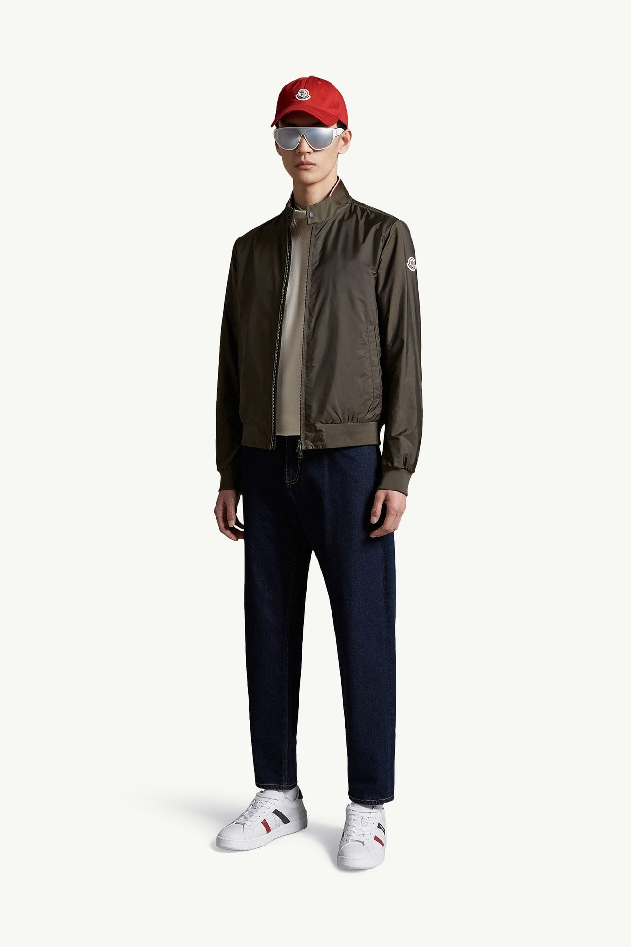 Chaqueta impermeable Reppe Hombre Verde Oscuro Moncler 0