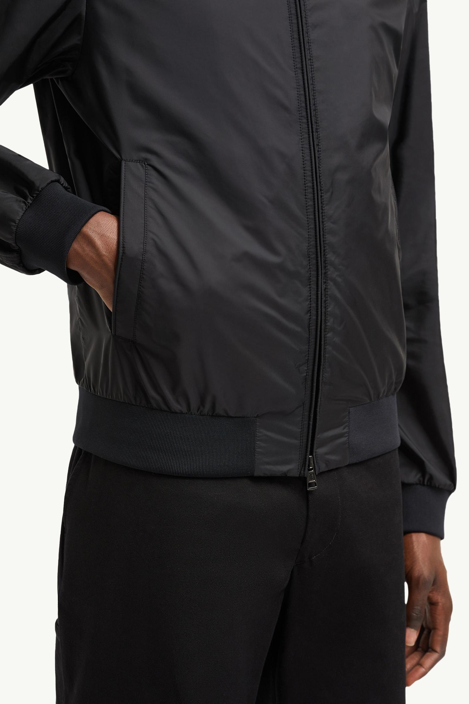 Black Reppe Jacket - Windbreakers & Raincoats for Men | Moncler US