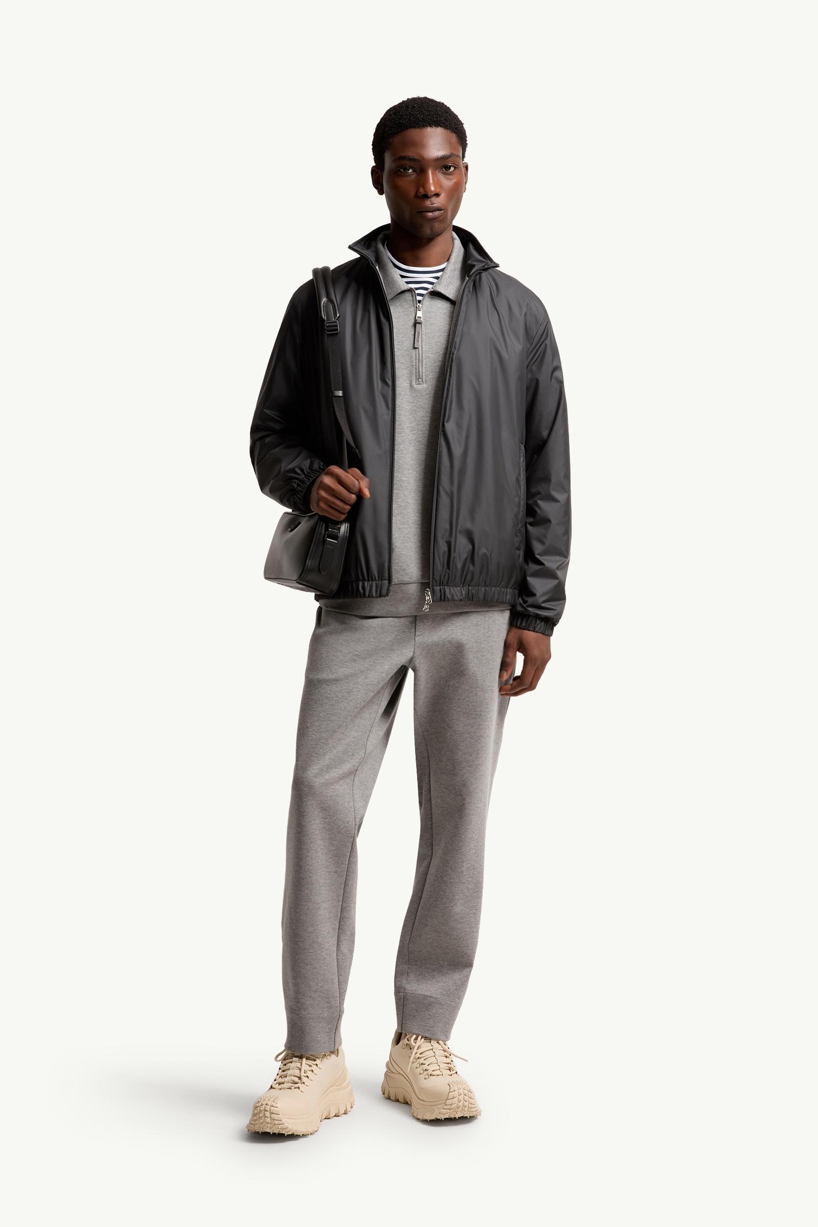manielle ブルゾン Black Meidassa Windbreaker - Windbreakers & Raincoats for Men