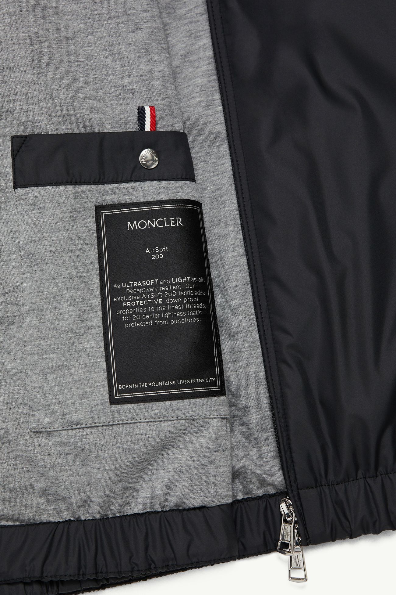 Meidassa Windjacke Herren Schwarz Moncler 7