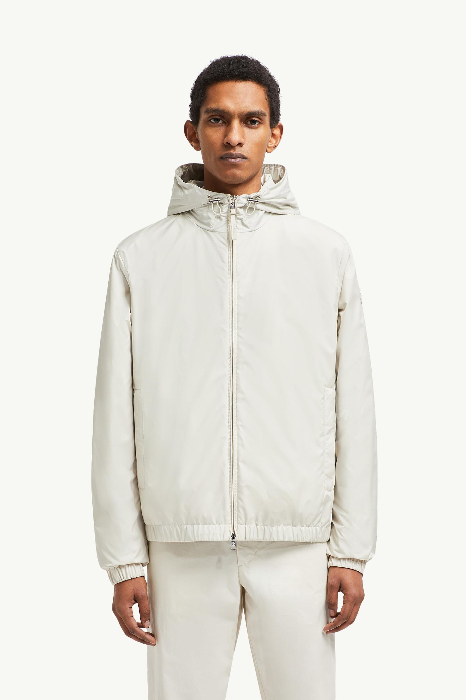 White Ivory Domene Hooded Windbreaker - Windbreakers & Raincoats