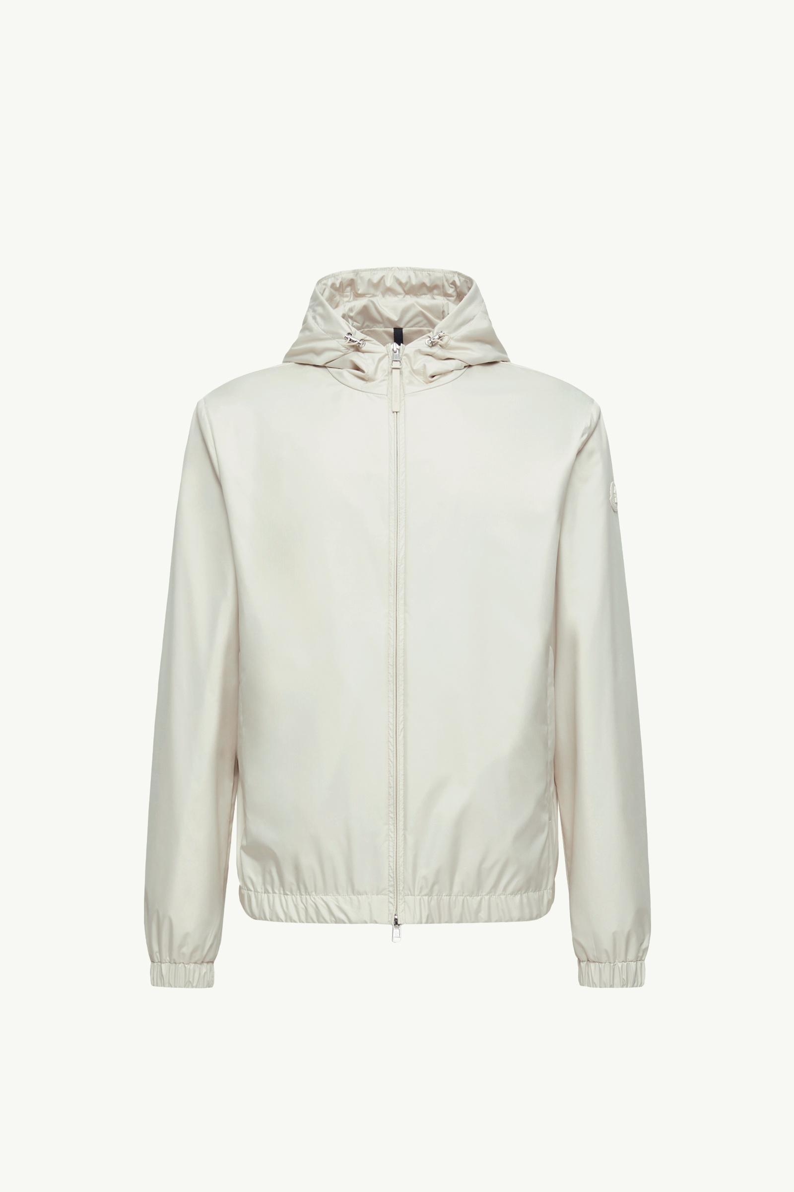Coupe-vent à capuche Domene Hommes Blanc Ivoire Moncler