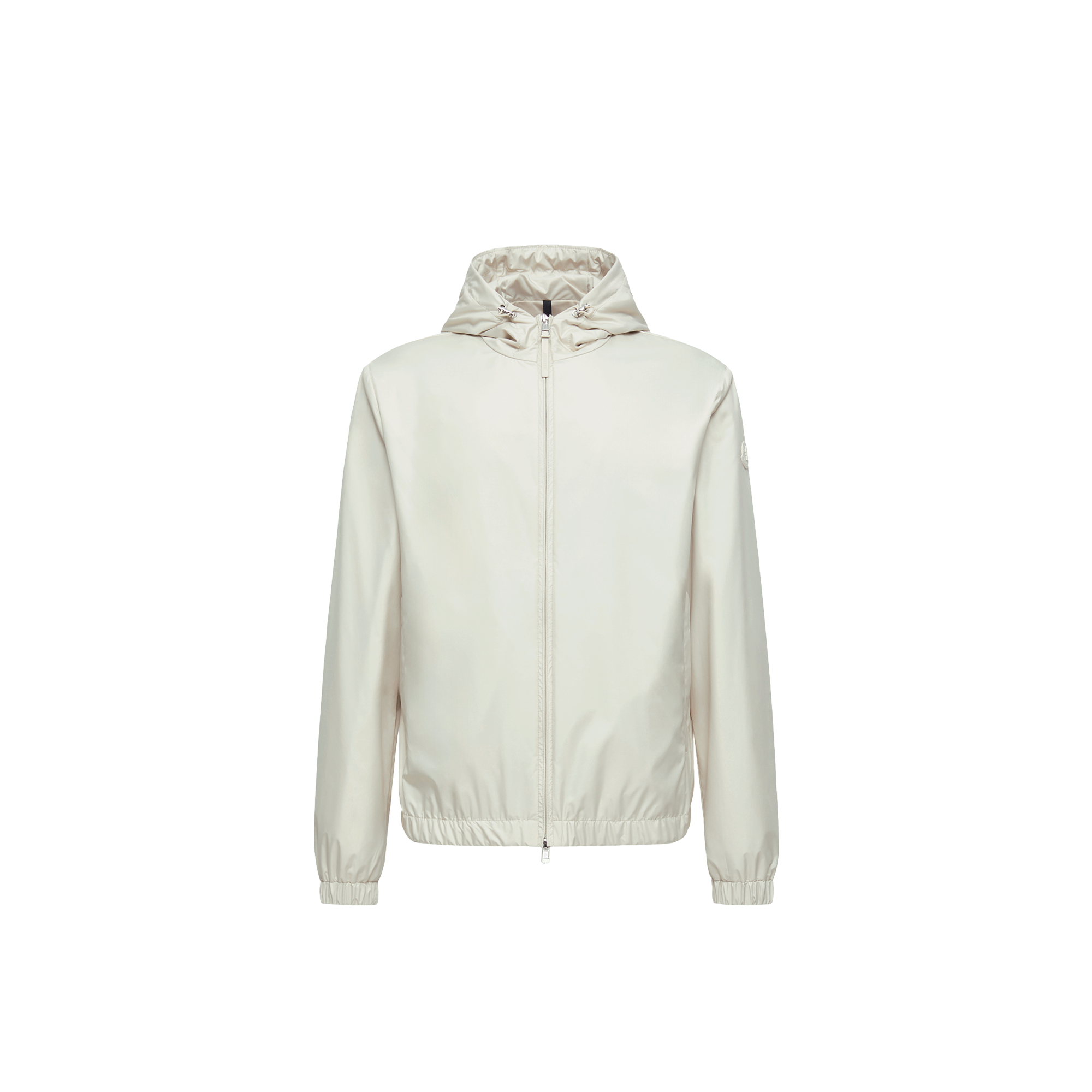 Moncler   Domene Hooded Jacket for Men in White, Size: 42