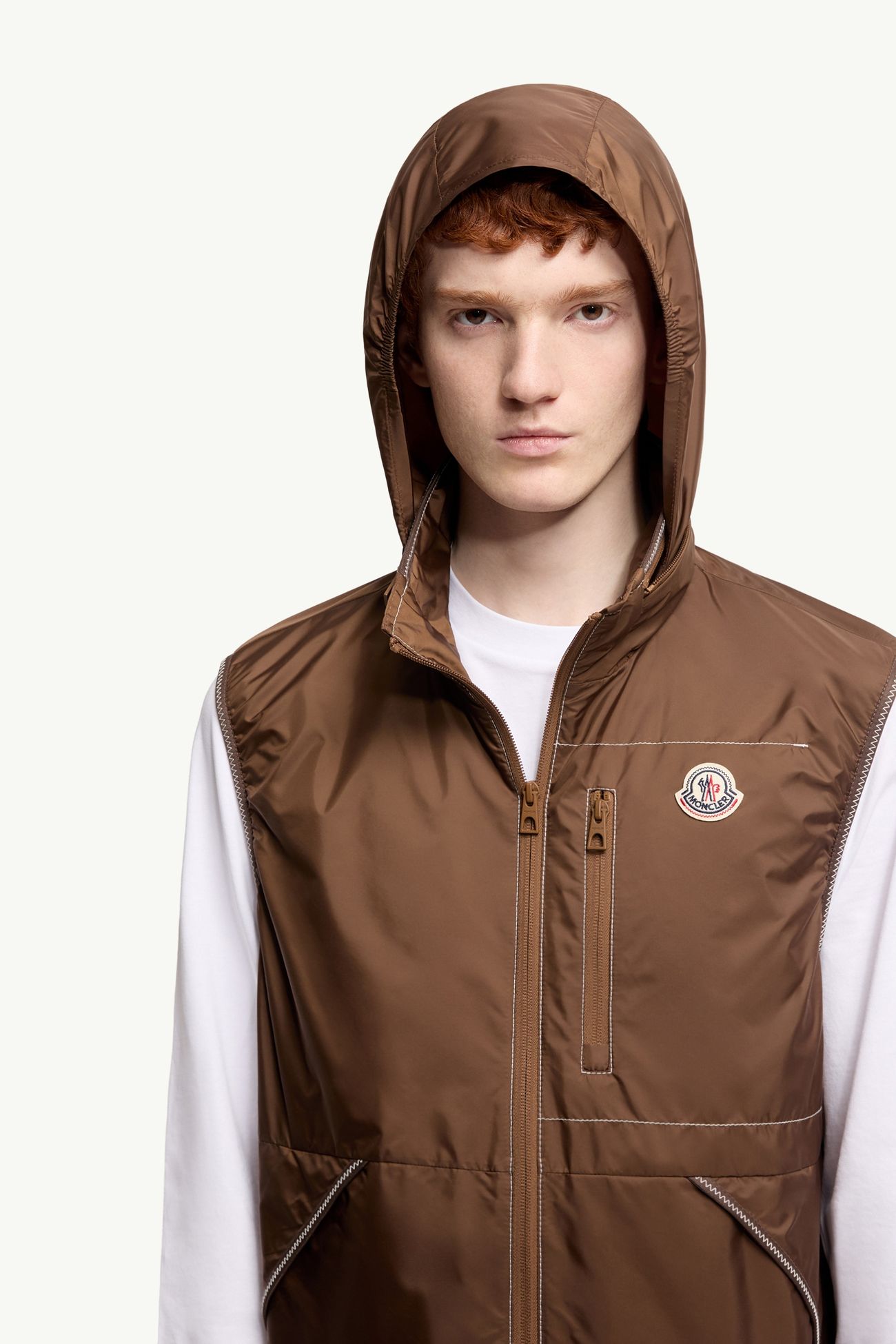 Ansiei Vest Men Light Brown Moncler 5