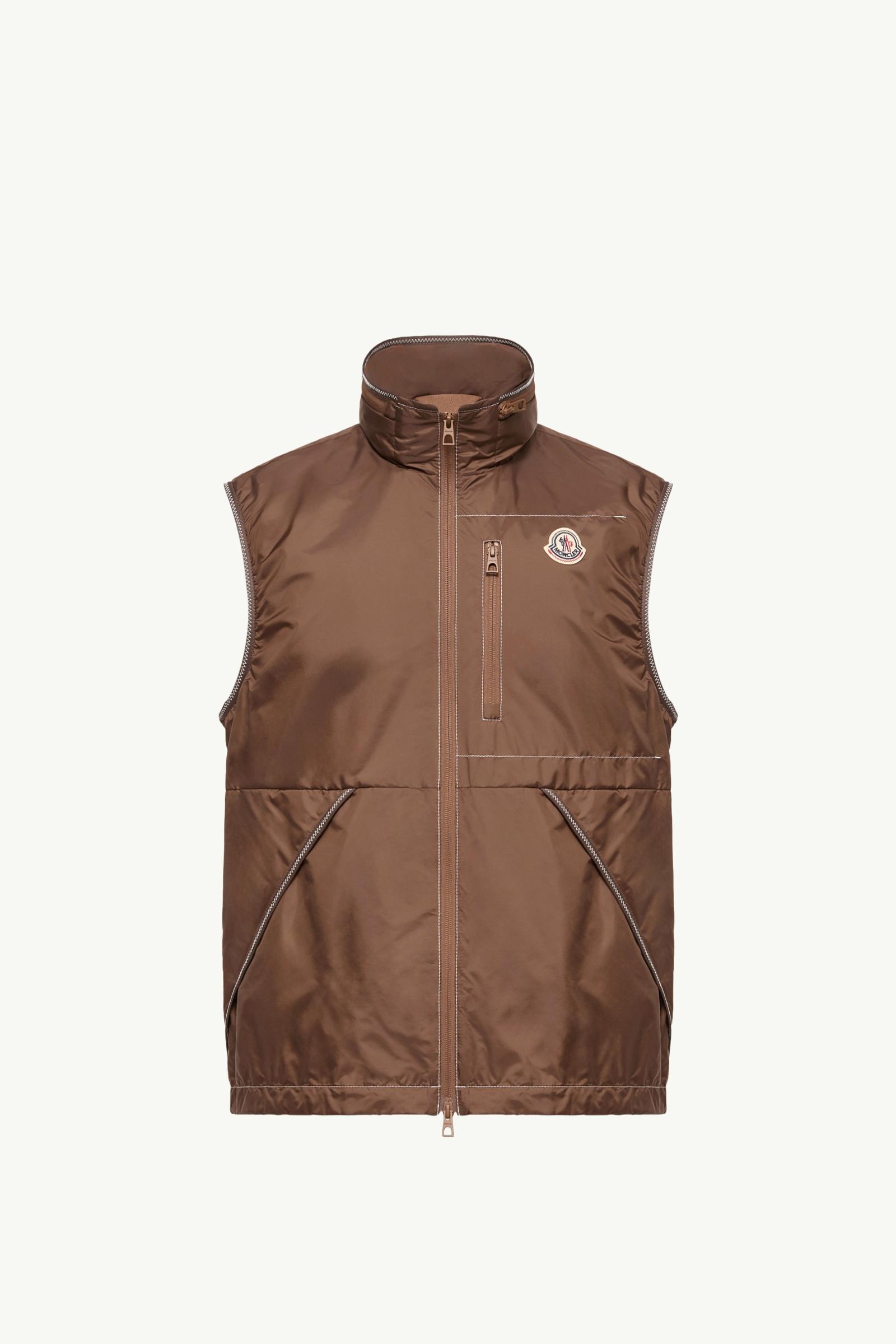 Light Brown Ansiei Vest - Vests for Men | Moncler US