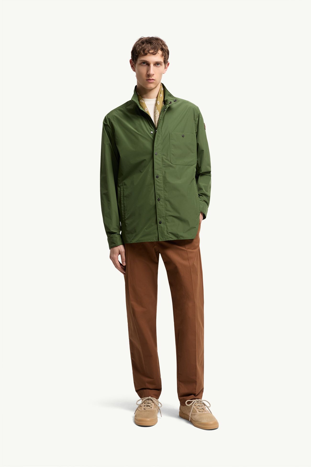 Cortavientos Lascax Hombre Verde Moncler 0