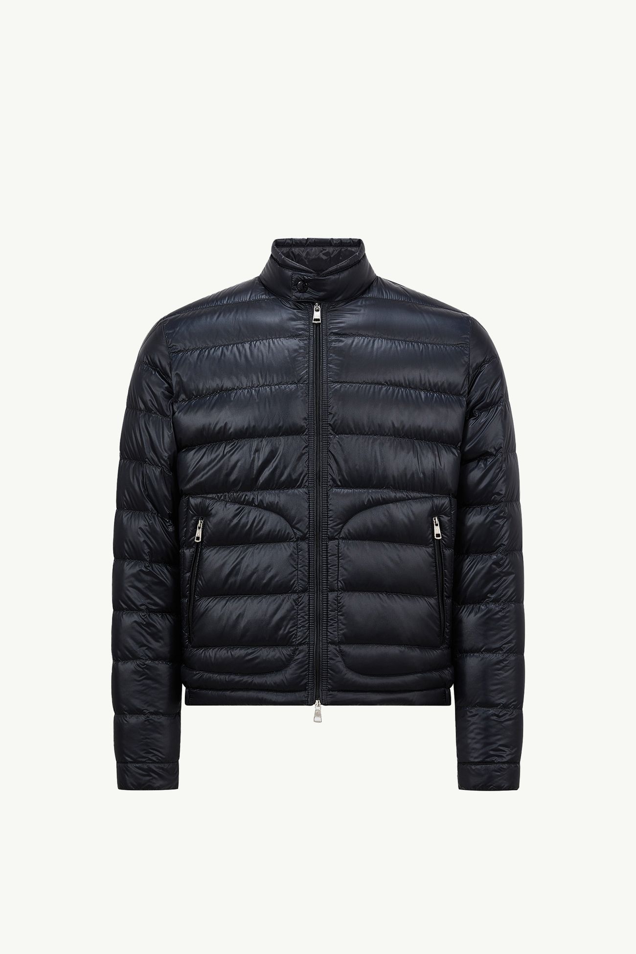 Plumífero corto Acorus Hombre Azul Noche Moncler 2