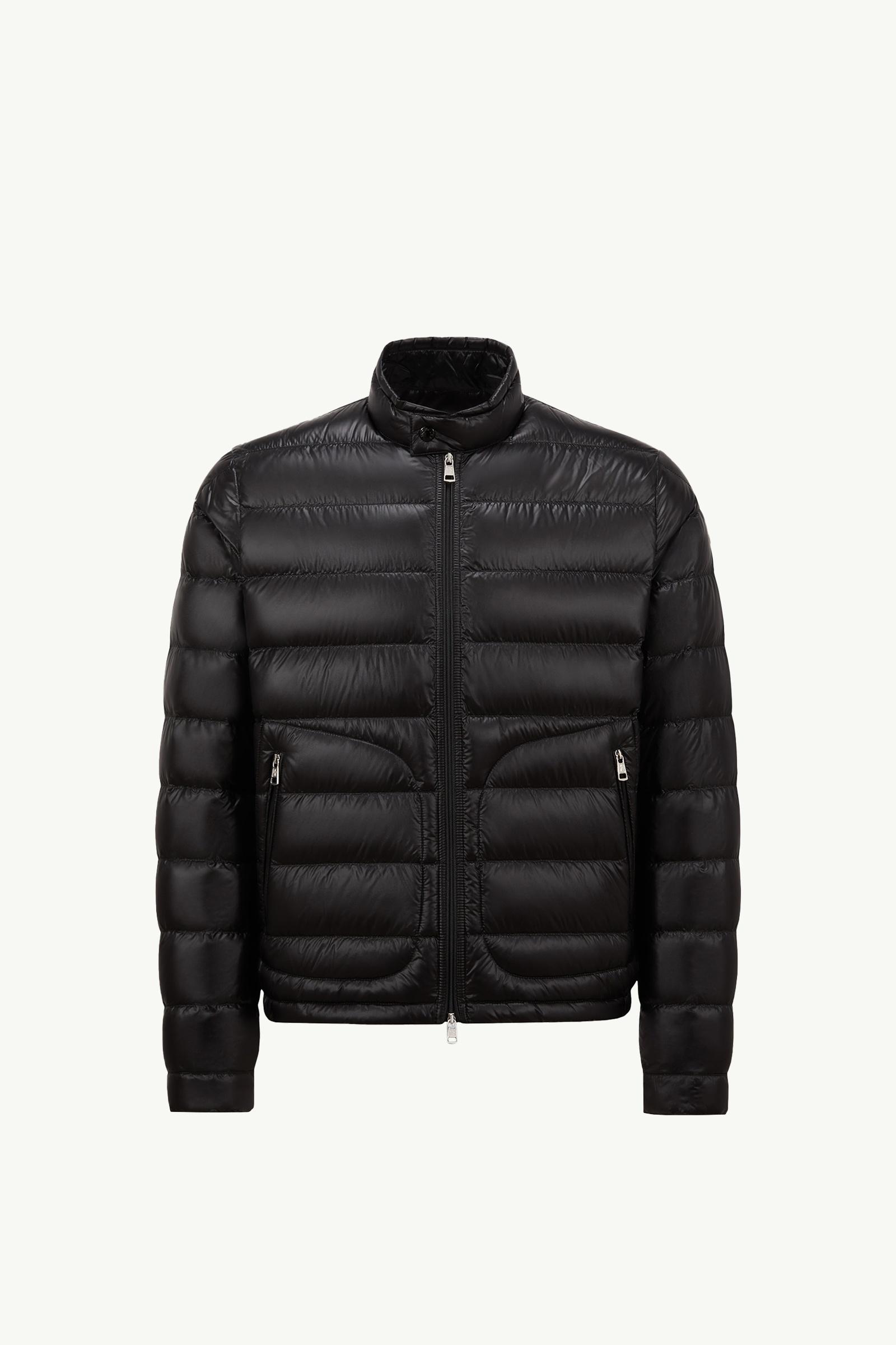 大人もOK 14A Moncler Acorus black Black Acorus Short Down Jacket - Short Down Jackets for Men