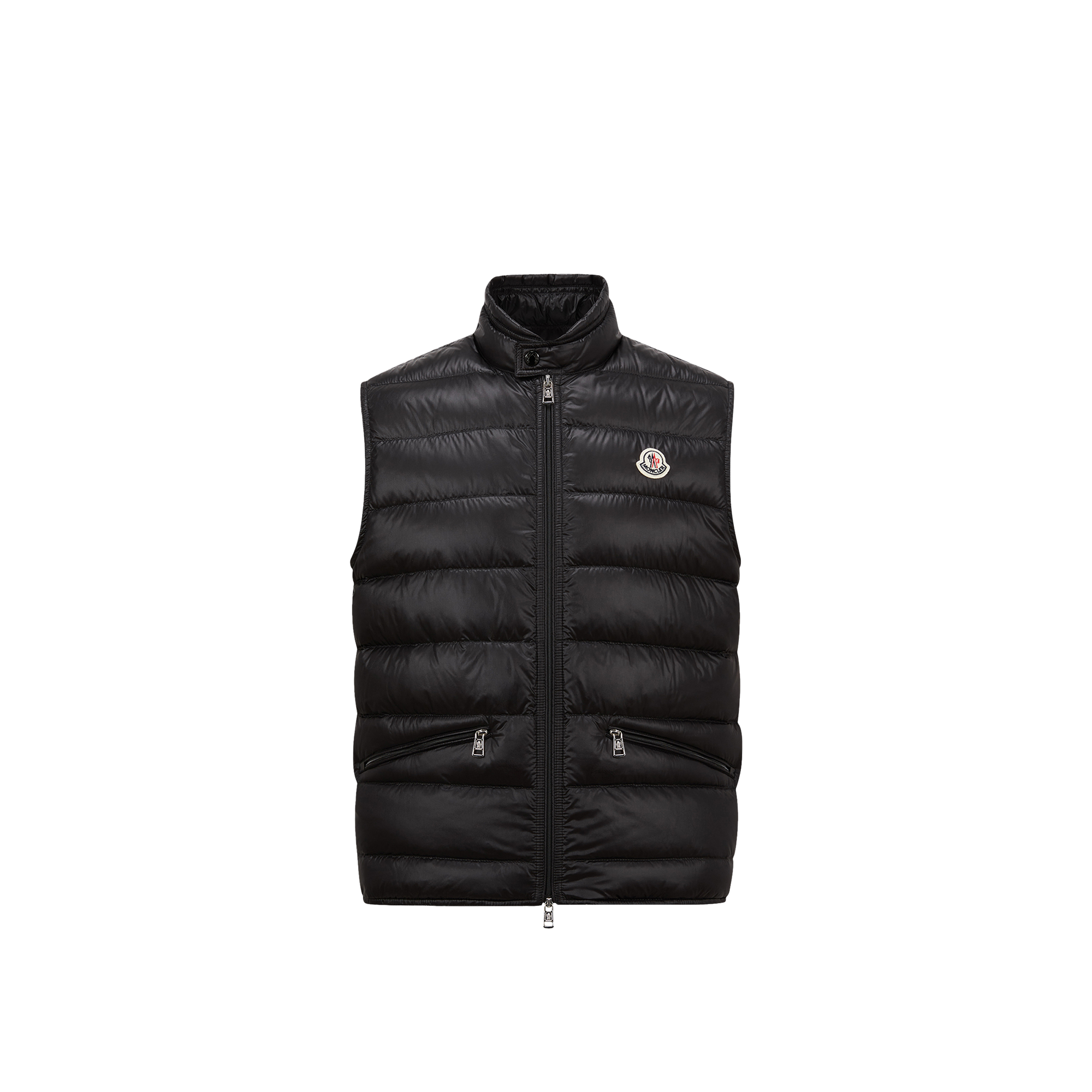 Moncler   Gui Packable Down Gilet for Men in Black, Size: 36