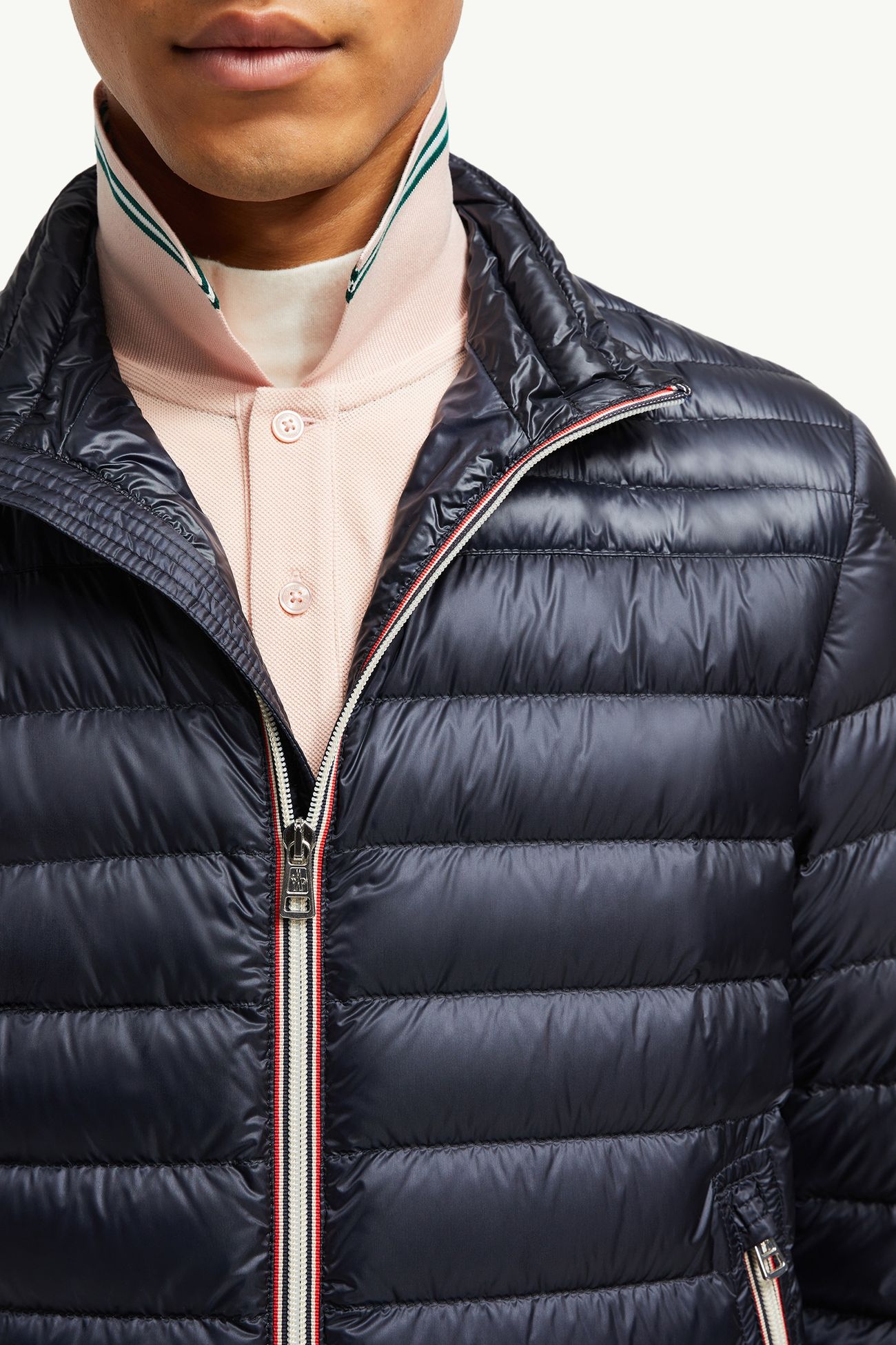 Piumino corto Daniel Uomo Blu Notte Moncler 6