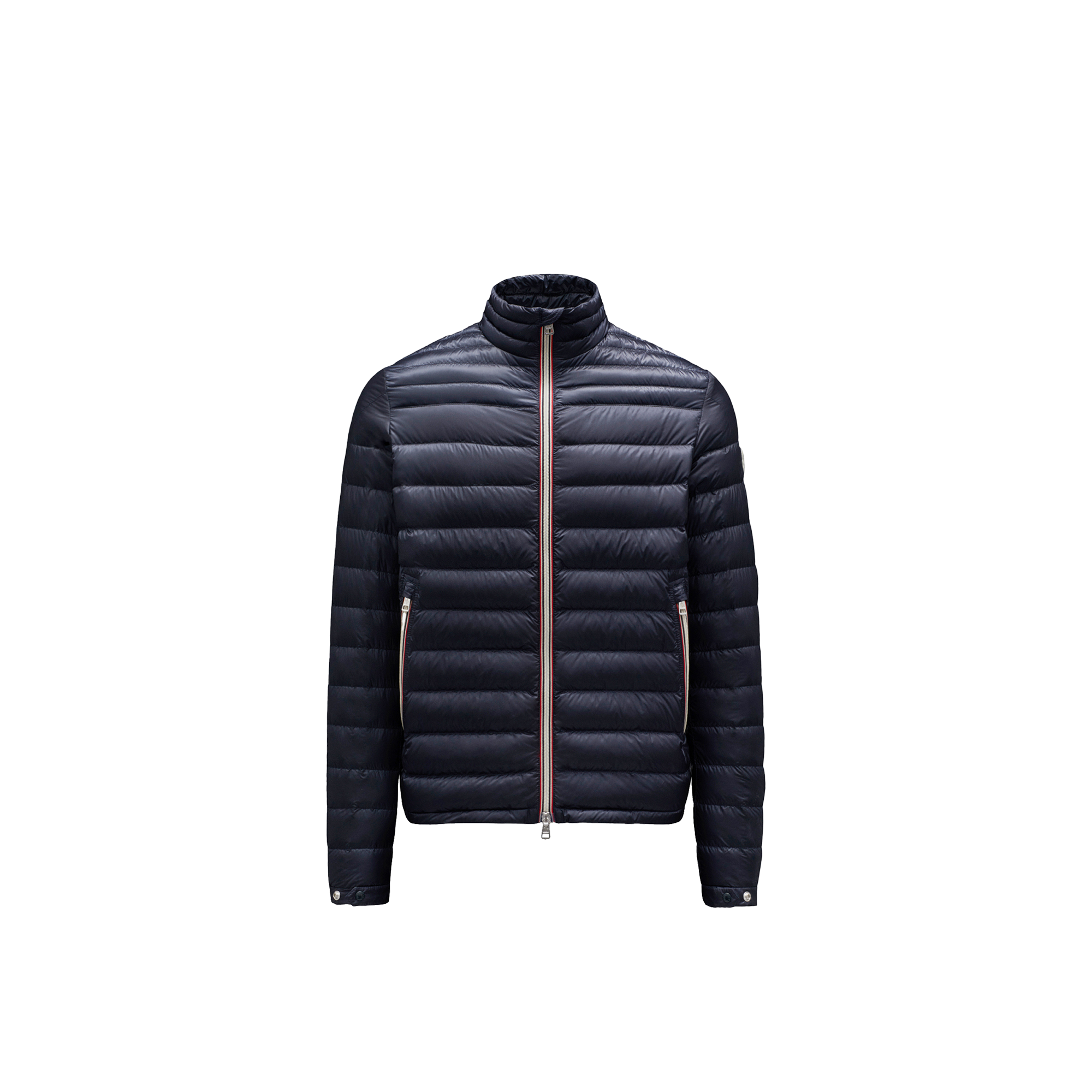 Moncler   Daniel Short Down Jacket for Men in Blue, Size: 46