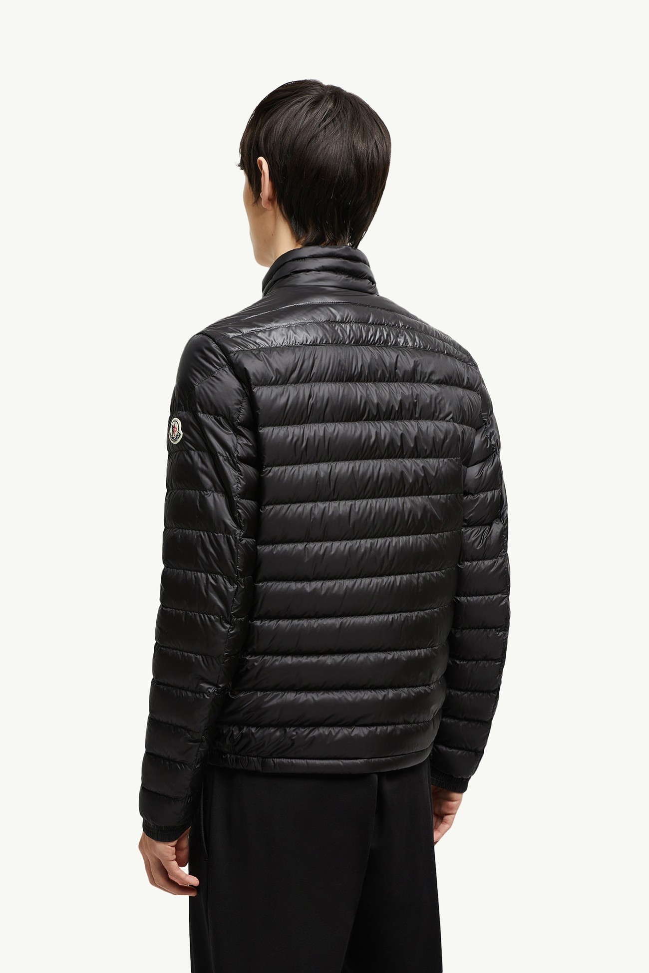 Daniel Short Down Jacket Men Black Moncler 4