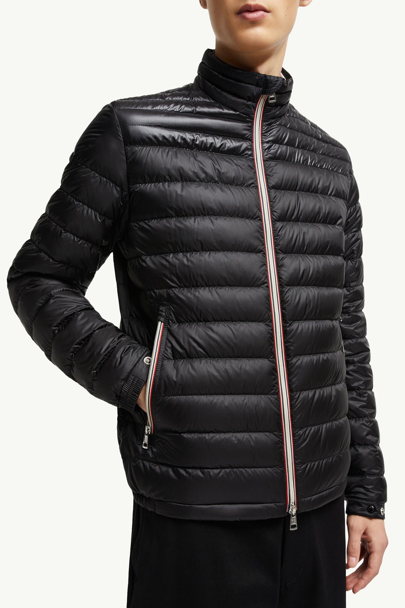 Piumino corto Daniel Uomo Nero Moncler 5