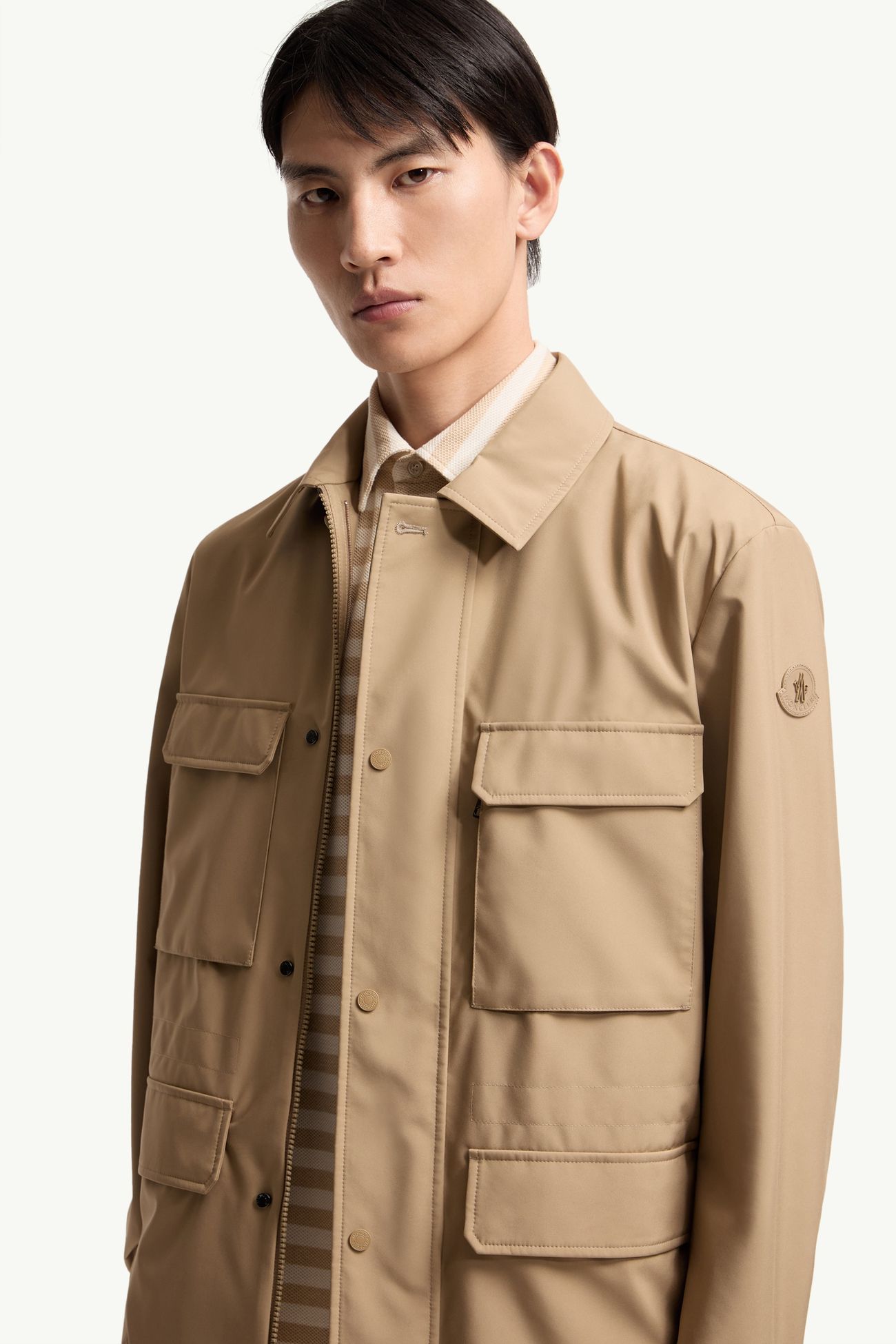 Exmoor 3-in-1 Down Field Jacket Men Beige Moncler 7