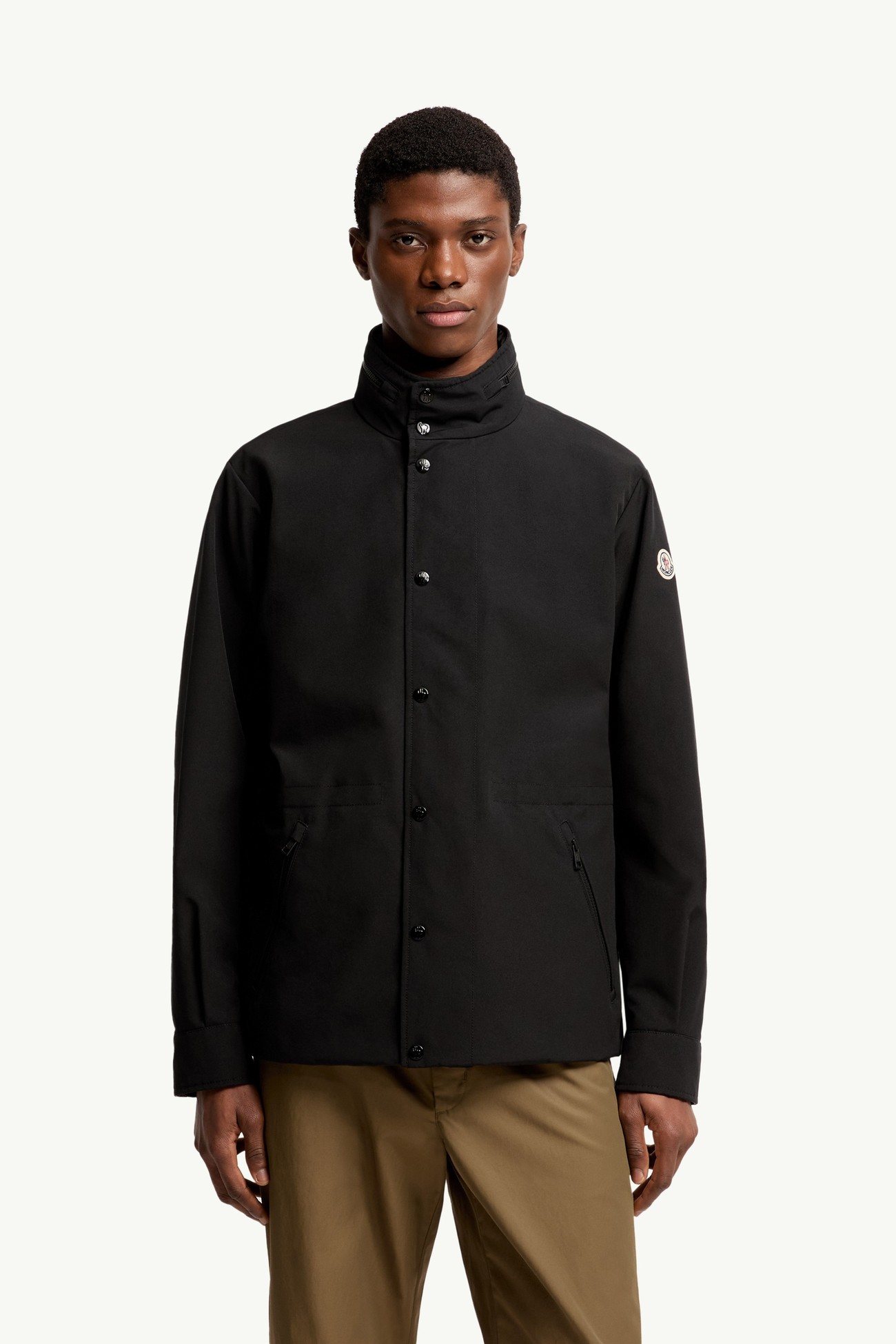 Chuqui雙面軍裝外套 男士 黑色 Moncler 3