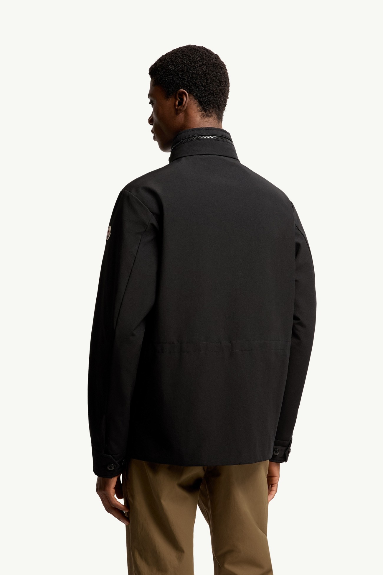 Chuqui雙面軍裝外套 男士 黑色 Moncler 4