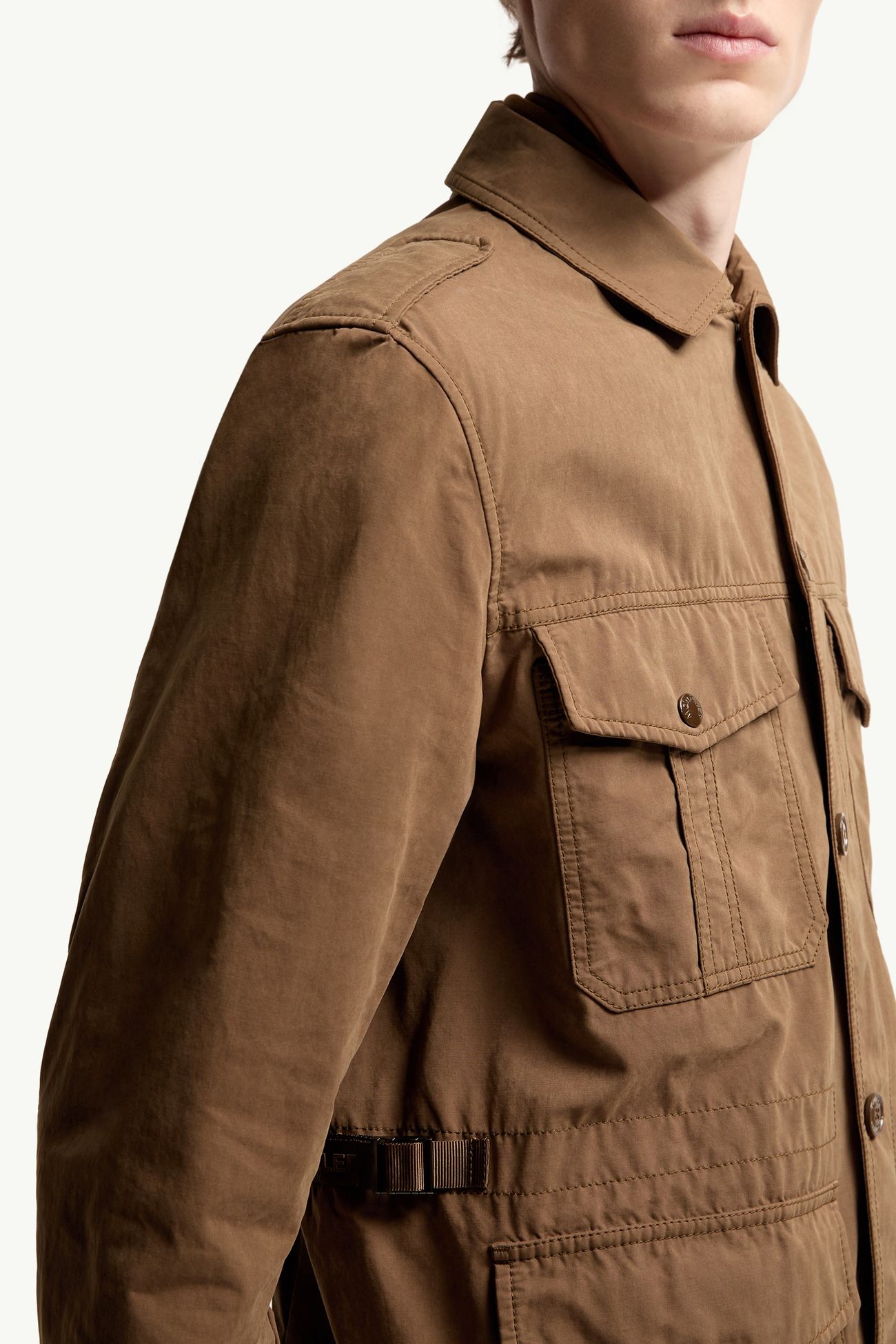 Amnicon Feldjacke Herren Hellbraun Moncler 5