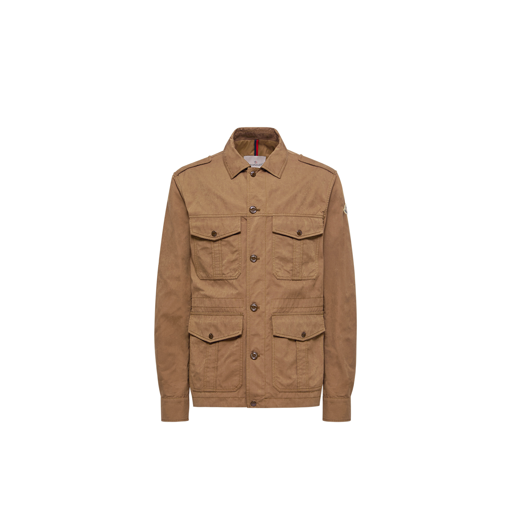 Moncler   Amnicon Field Jacket for Men in Brown, Size: 38