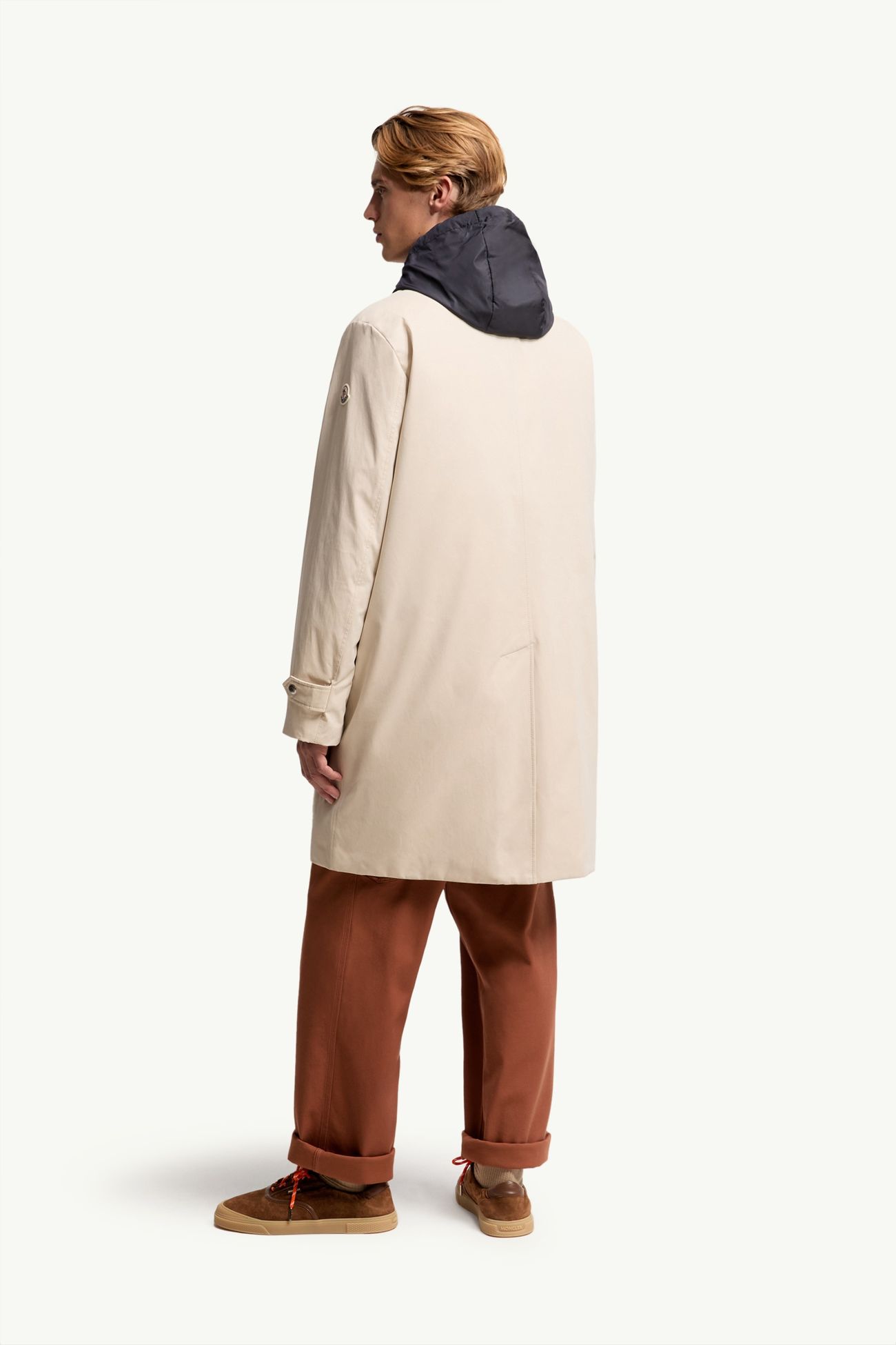 Parka matelassée longue à capuche Kervoyal Hommes Beige Clair Moncler 4