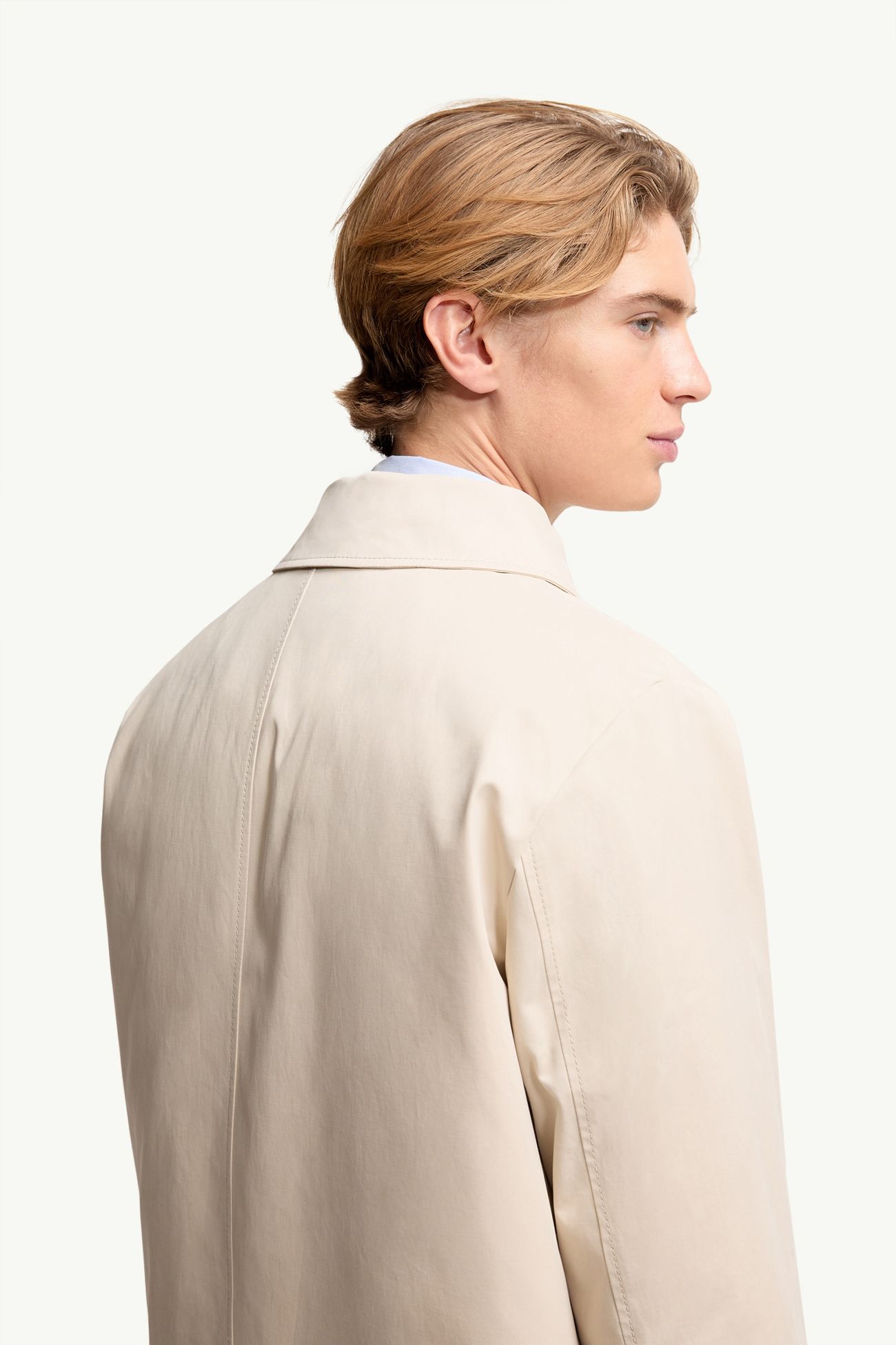 Parka matelassée longue à capuche Kervoyal Hommes Beige Clair Moncler 5