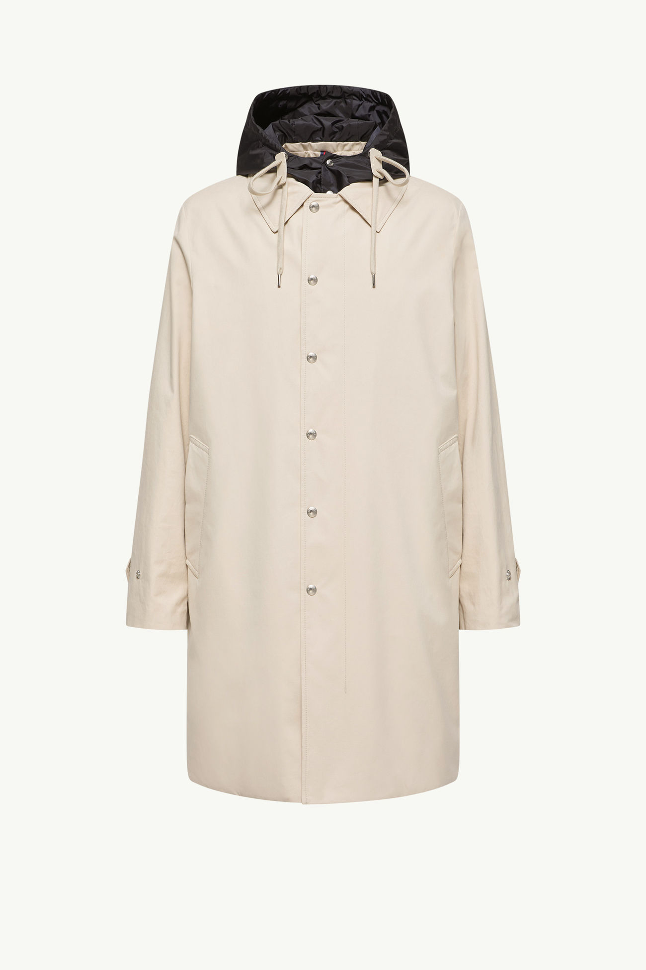 Parka Imbottito Lungo Kervoyal Con Cappuccio Uomo Beige Chiaro Moncler 2