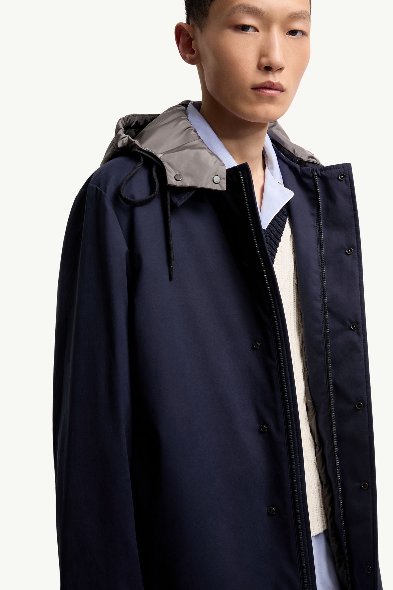 Kervoyal ダウンパーカー メンズ ネイビーブルー Moncler 6