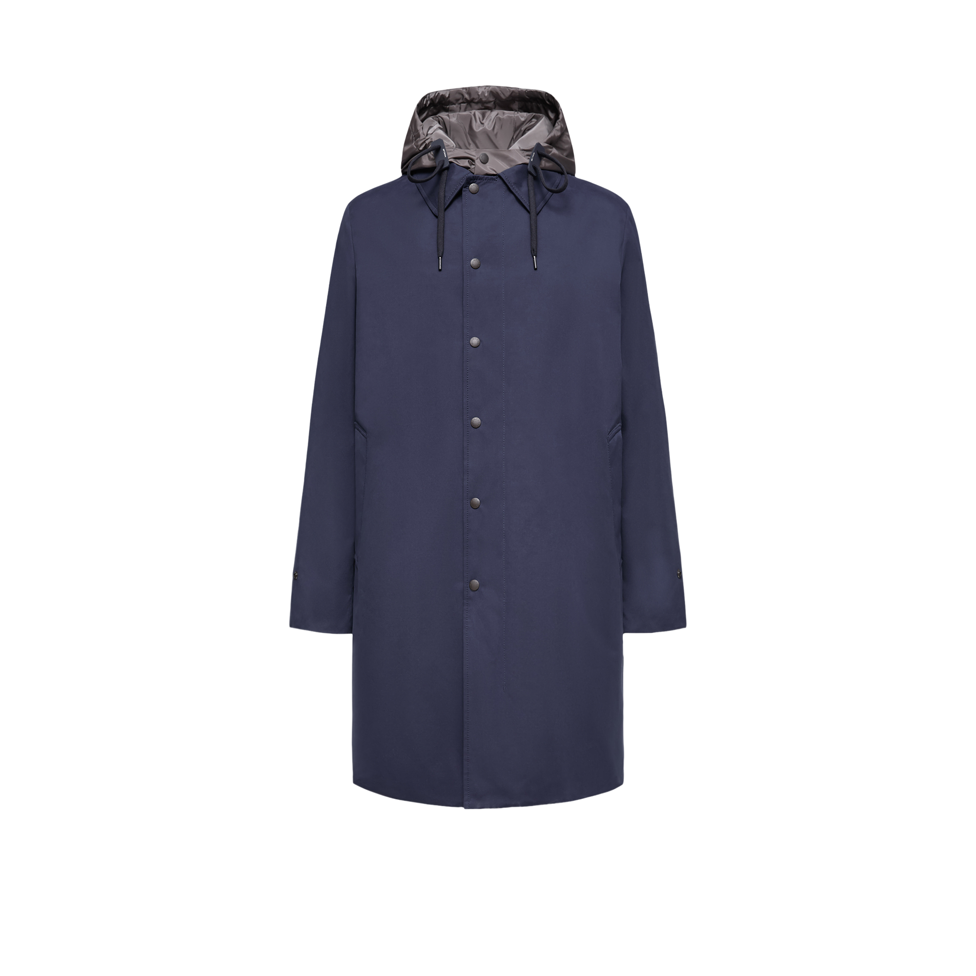 Moncler  Parka Imbottito Lungo Kervoyal Con Cappuccio Uomo da Blu, Taglia: 3