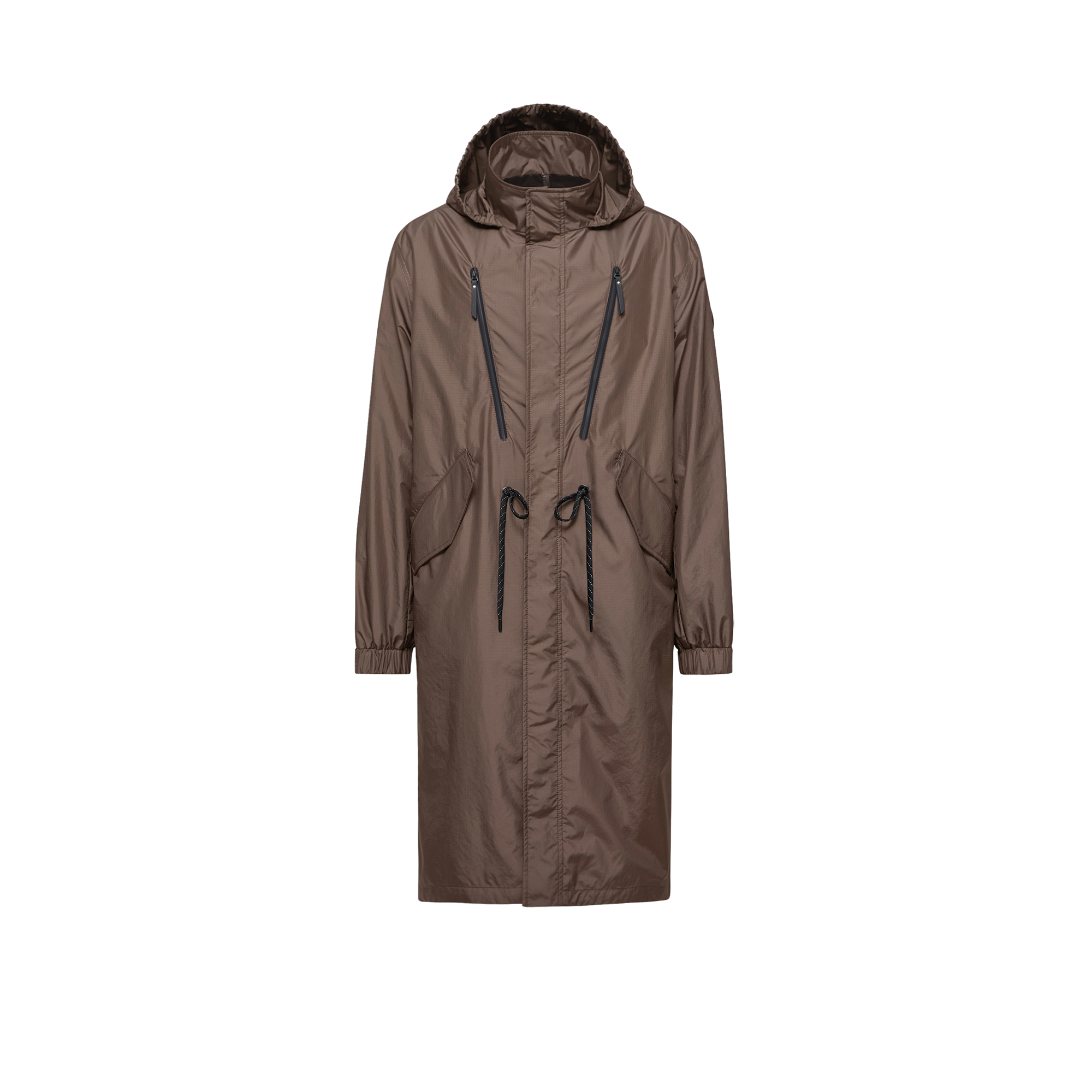 Moncler   Aliso Hooded Jacket for Men in Brown, Size: 44