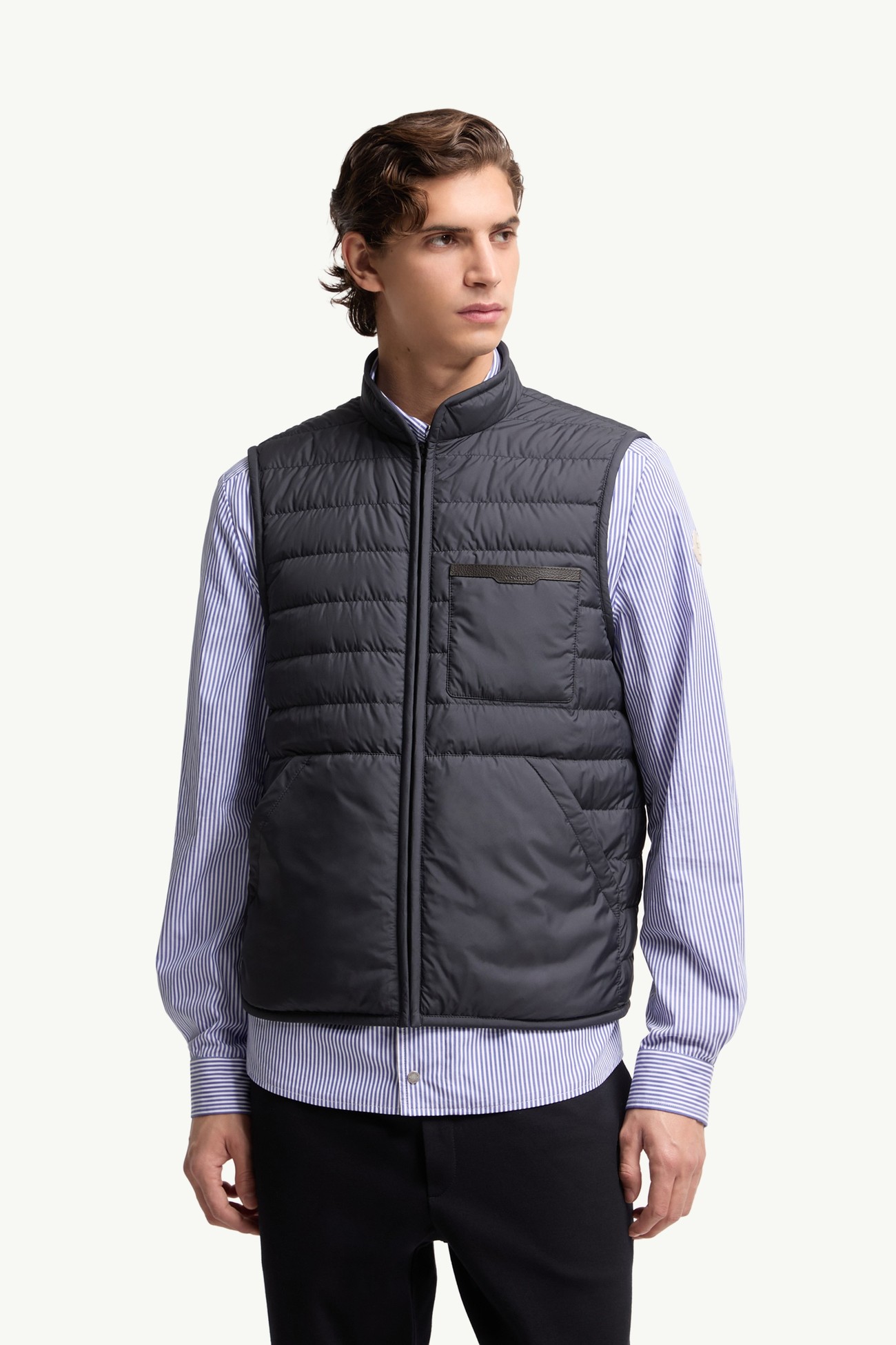 Brecon Mid-Length 3-in-1 Down Shirt Jacket Men Dark Blue Moncler 5