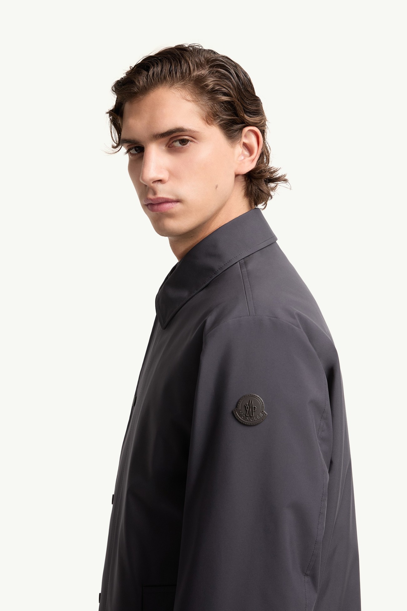 Brecon Mid-Length 3-in-1 Down Shirt Jacket Men Dark Blue Moncler 6
