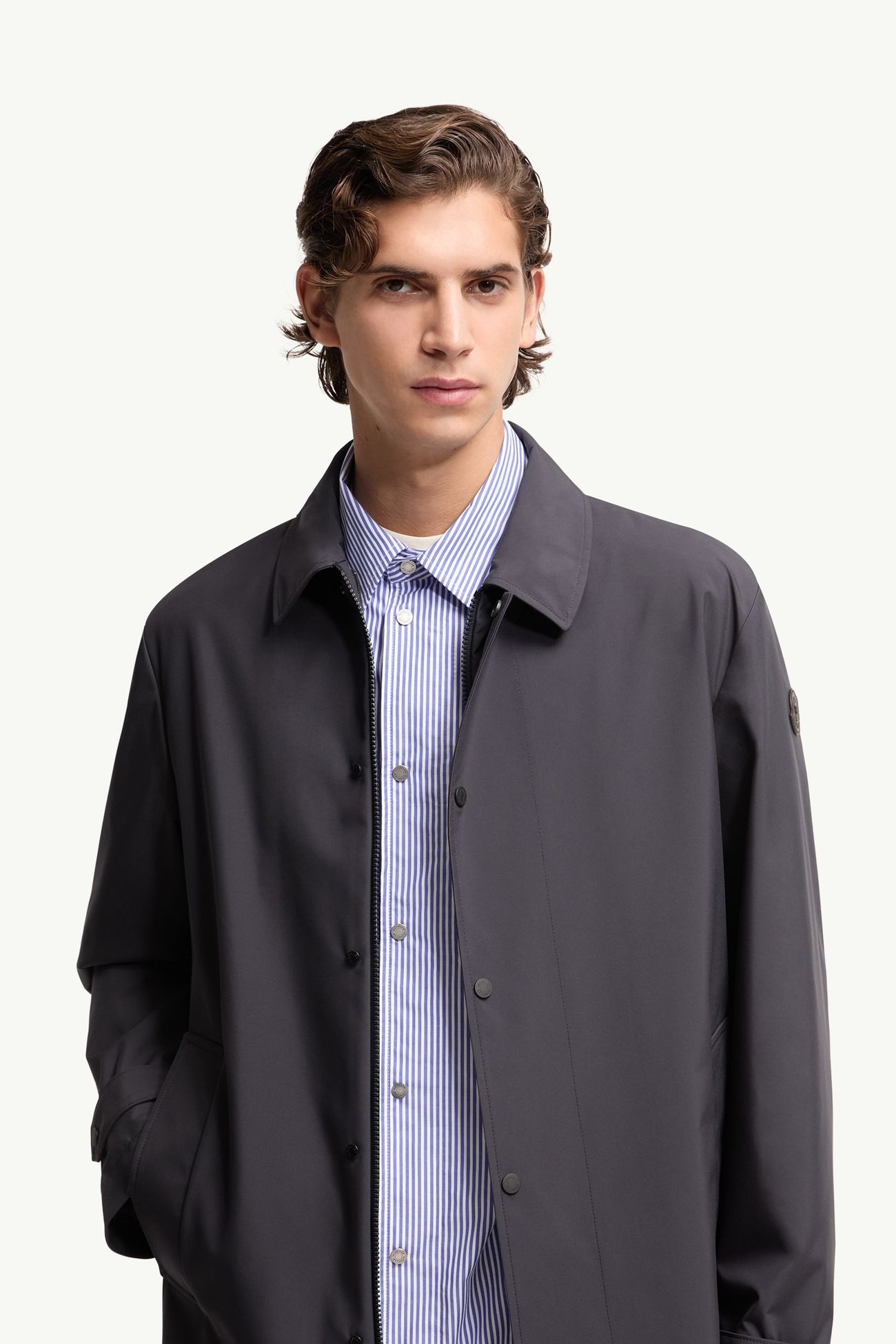 Brecon mittellange 3-in-1 Daunen-Hemdjacke Herren Dunkelblau Moncler 7