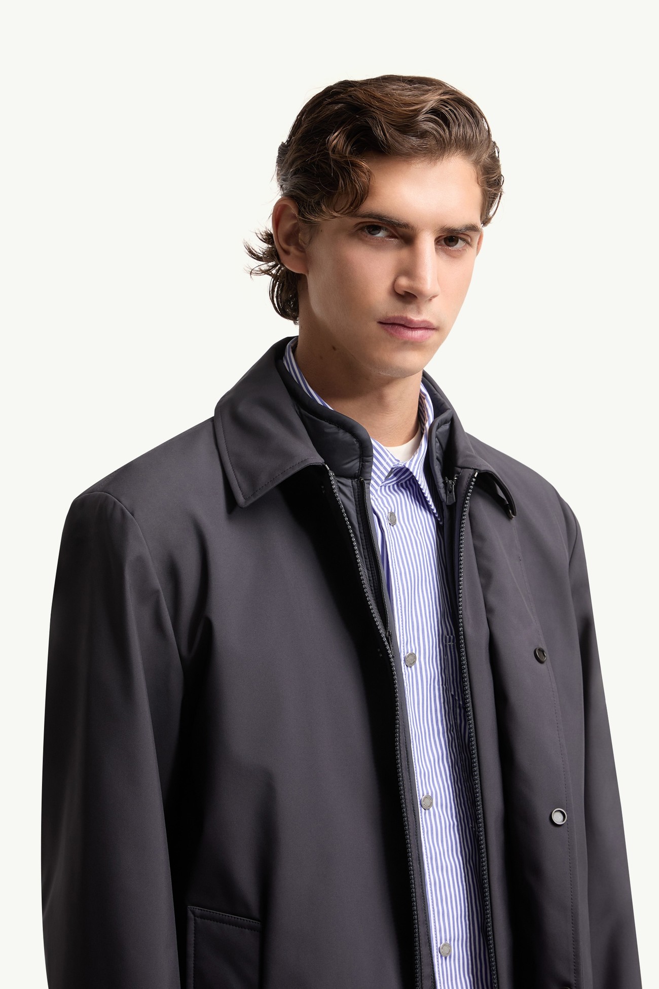 Giacca camicia midi Brecon 3 in 1 Uomo Blu Scuro Moncler 8